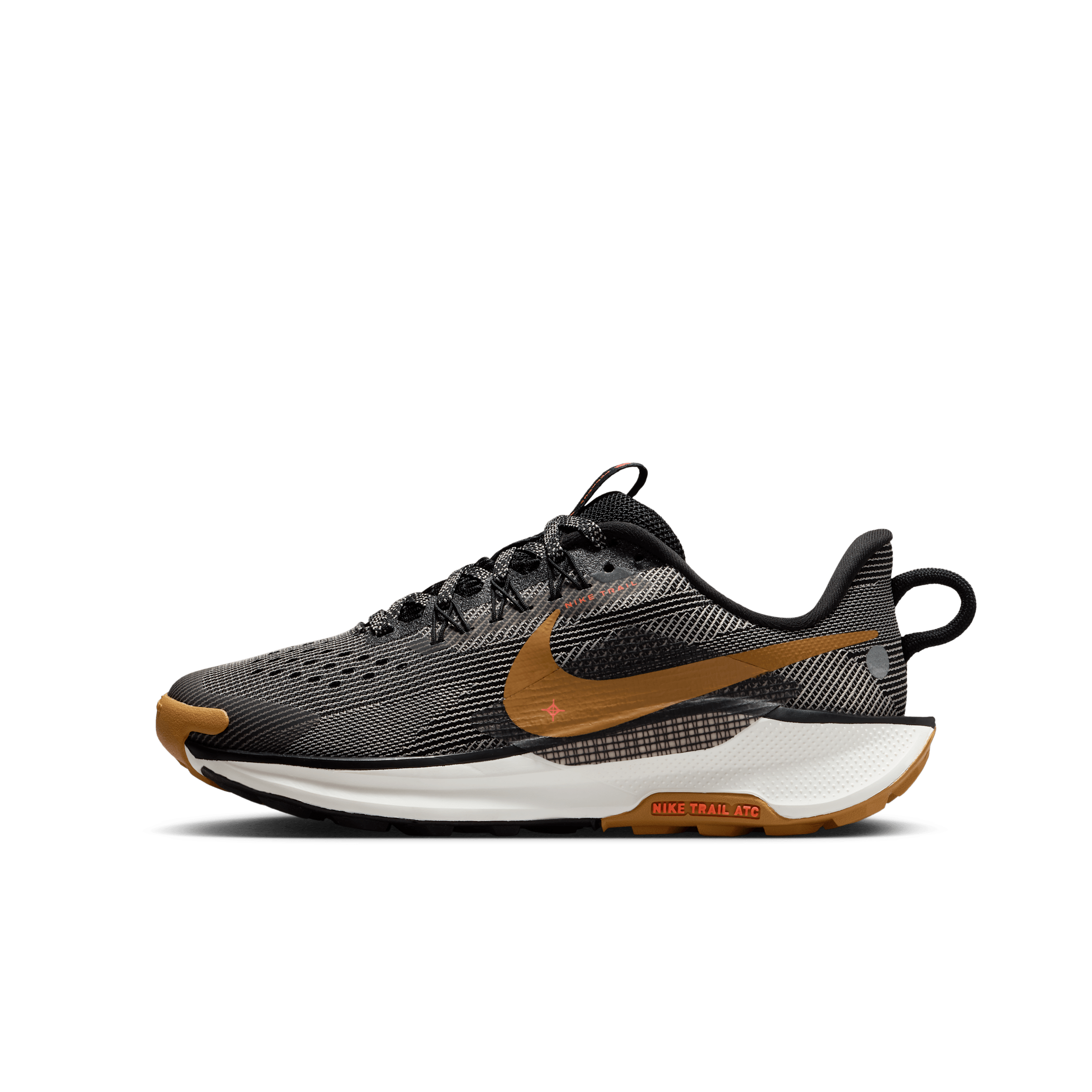 Nike Pegasus Trail 5 trailrunningschoenen voor kids Zwart