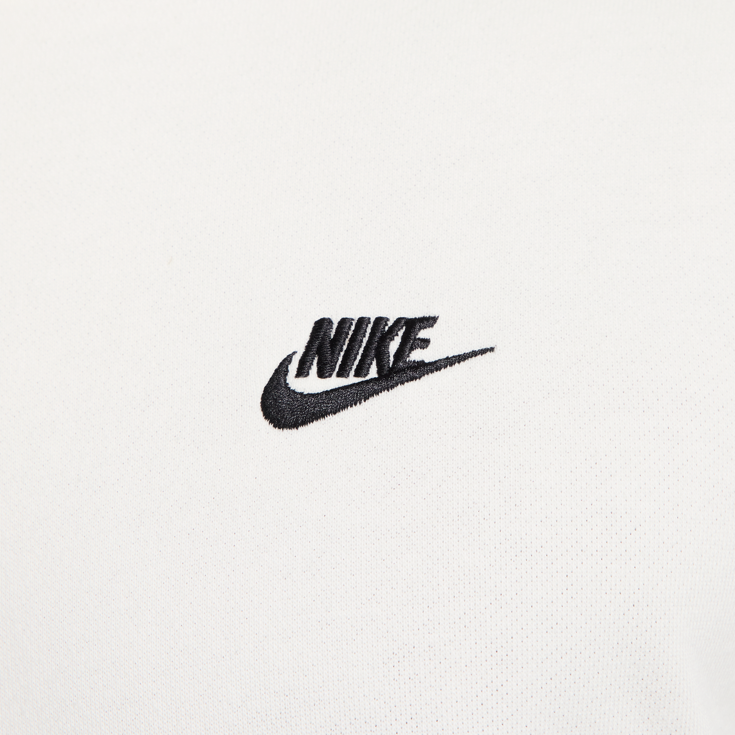 Haut en molleton Nike Club pour homme - Blanc