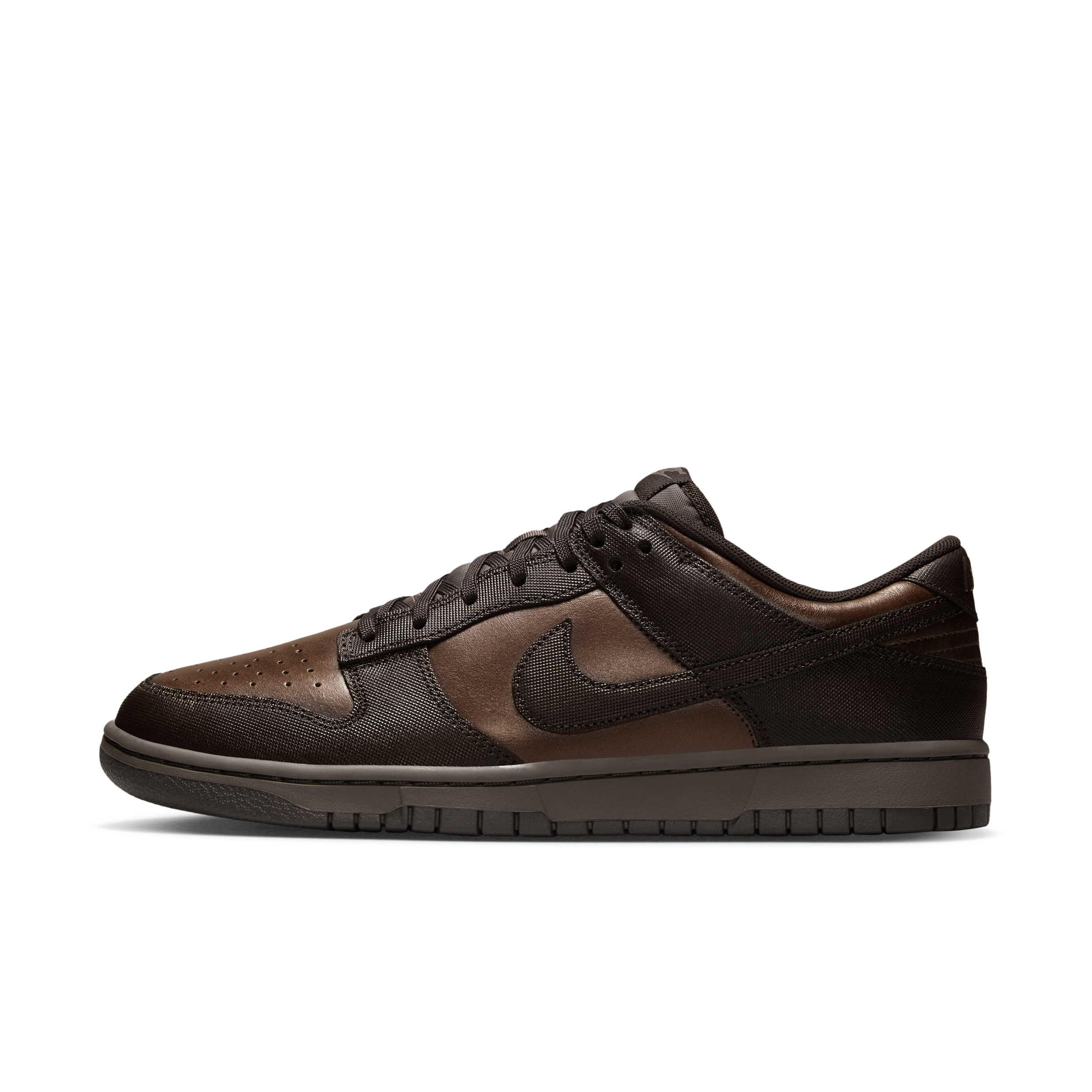 Nike Dunk Low Retro Premium Men's Shoes - Brown - HQ1979-001