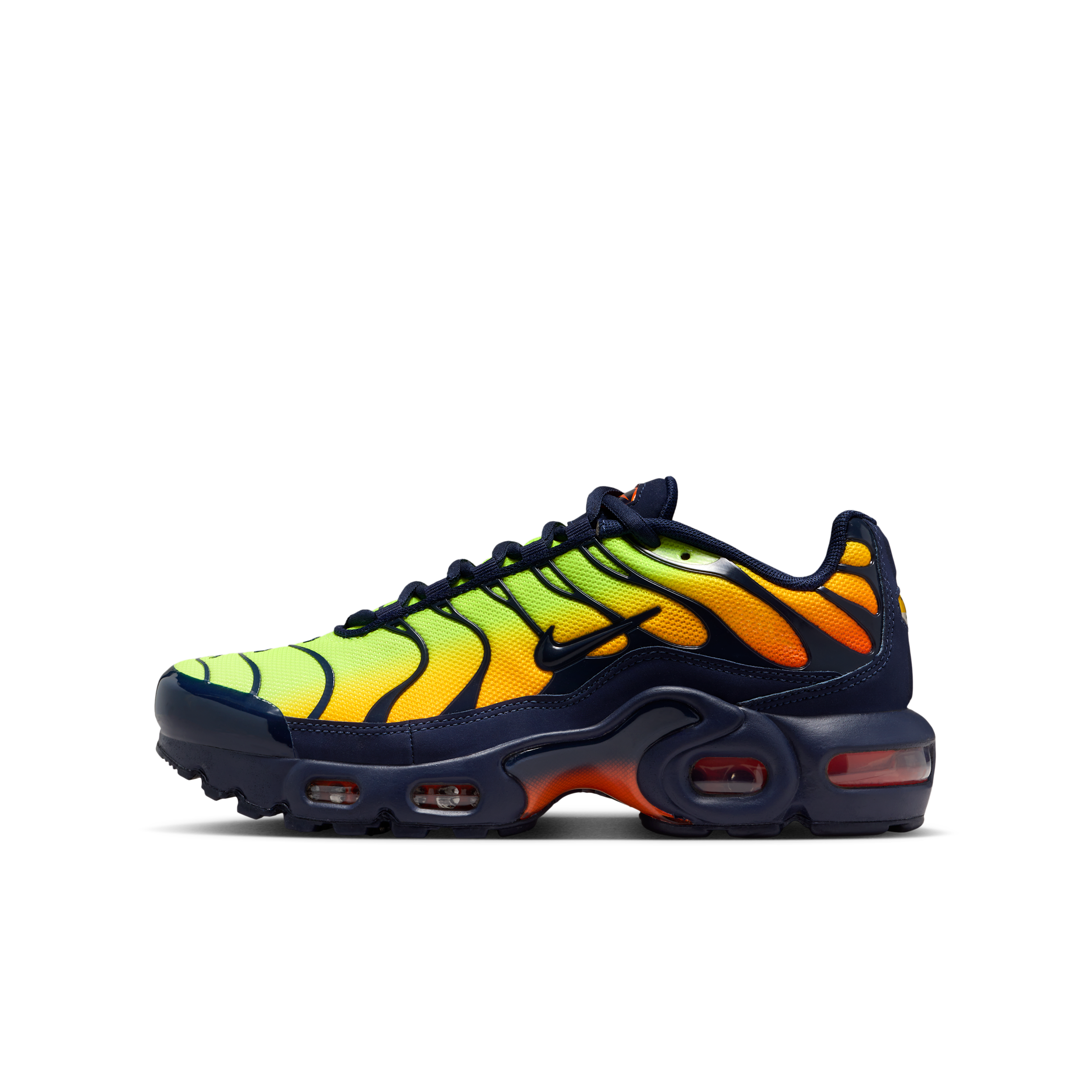 Nike Air Max Plus Older Kids Shoes - Yellow