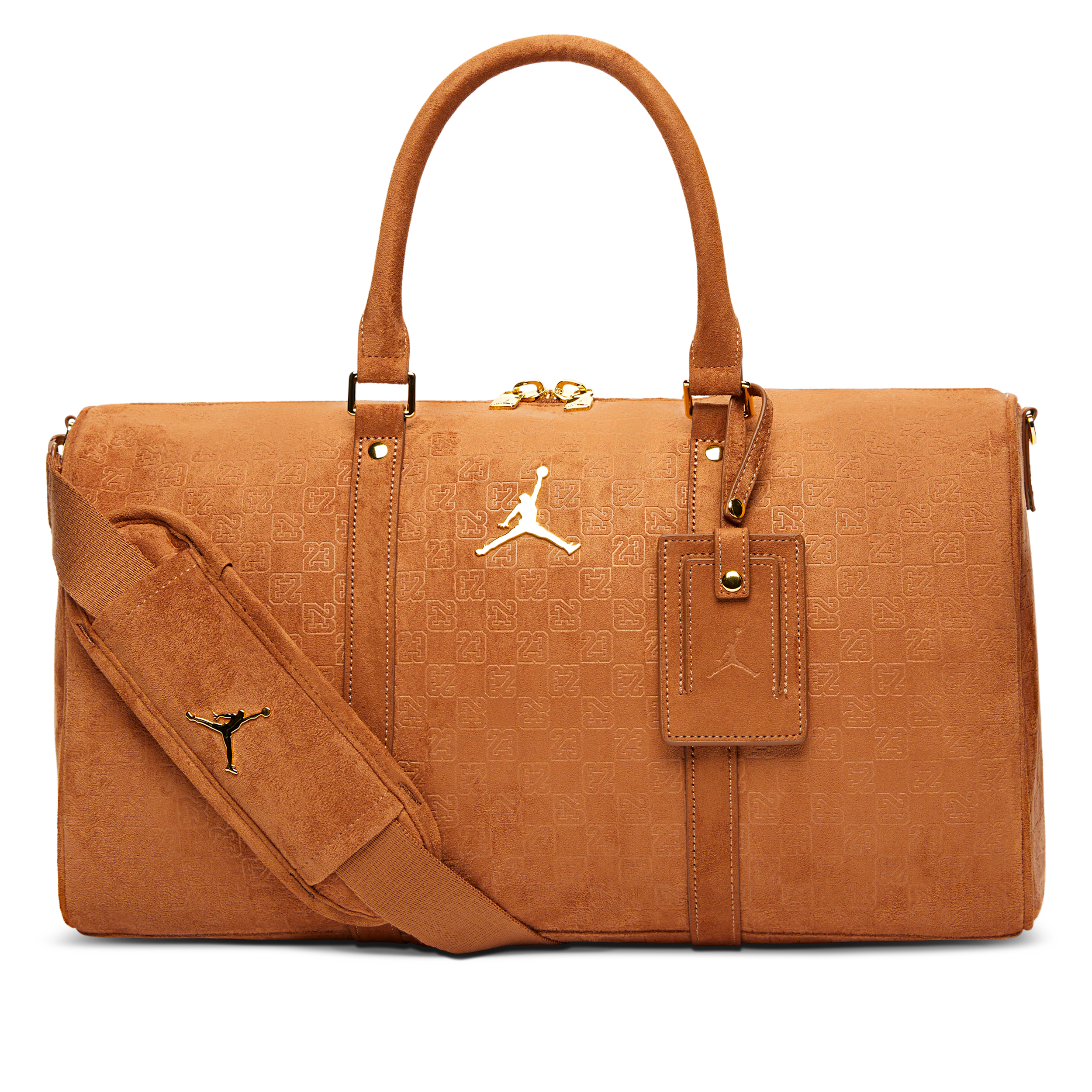 Thumbnail - Jordan Monogram Sporttasche aus Kunstleder (25 l) - Braun