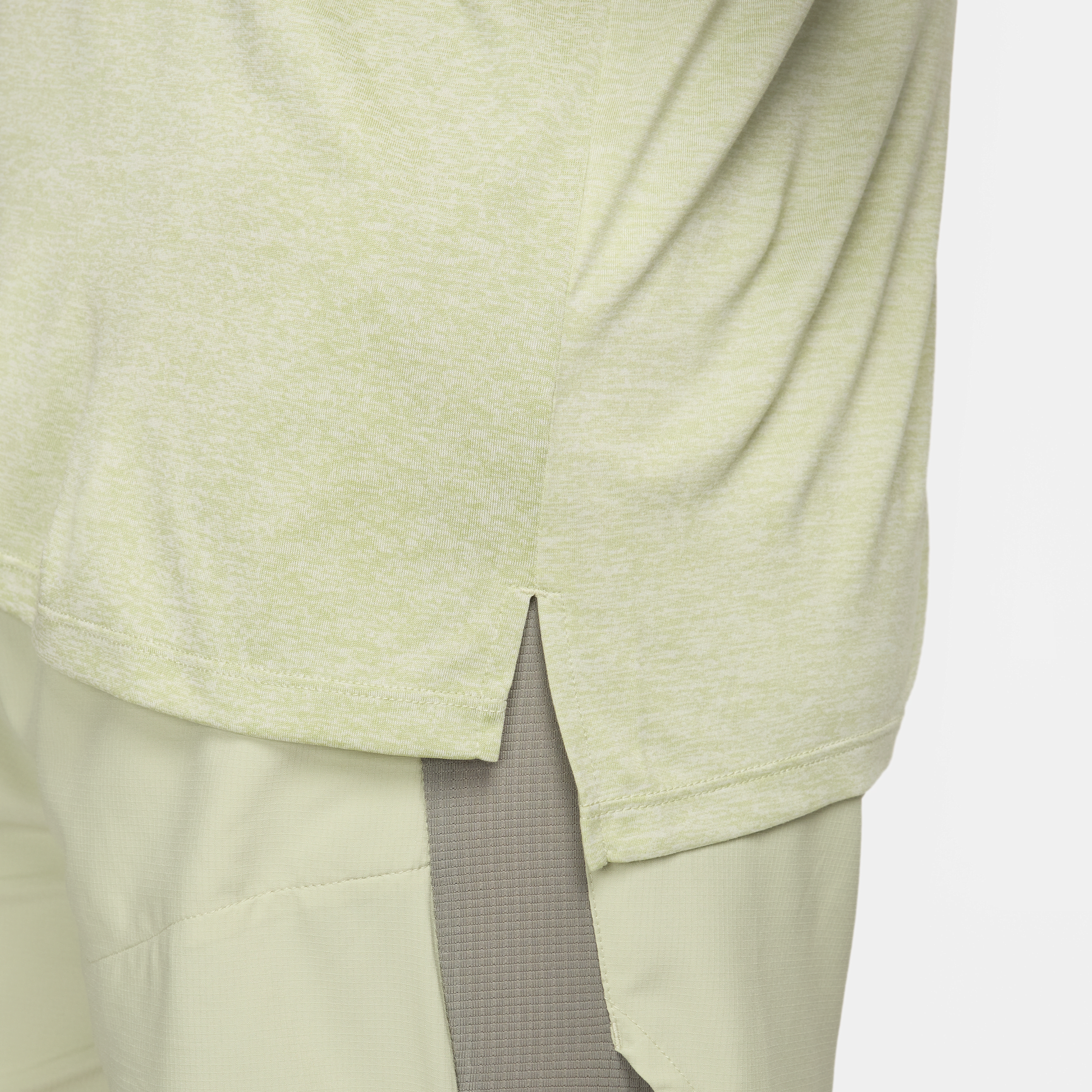 Nike Rise 365 Dri-FIT hardlooptop met korte mouwen voor heren Groen