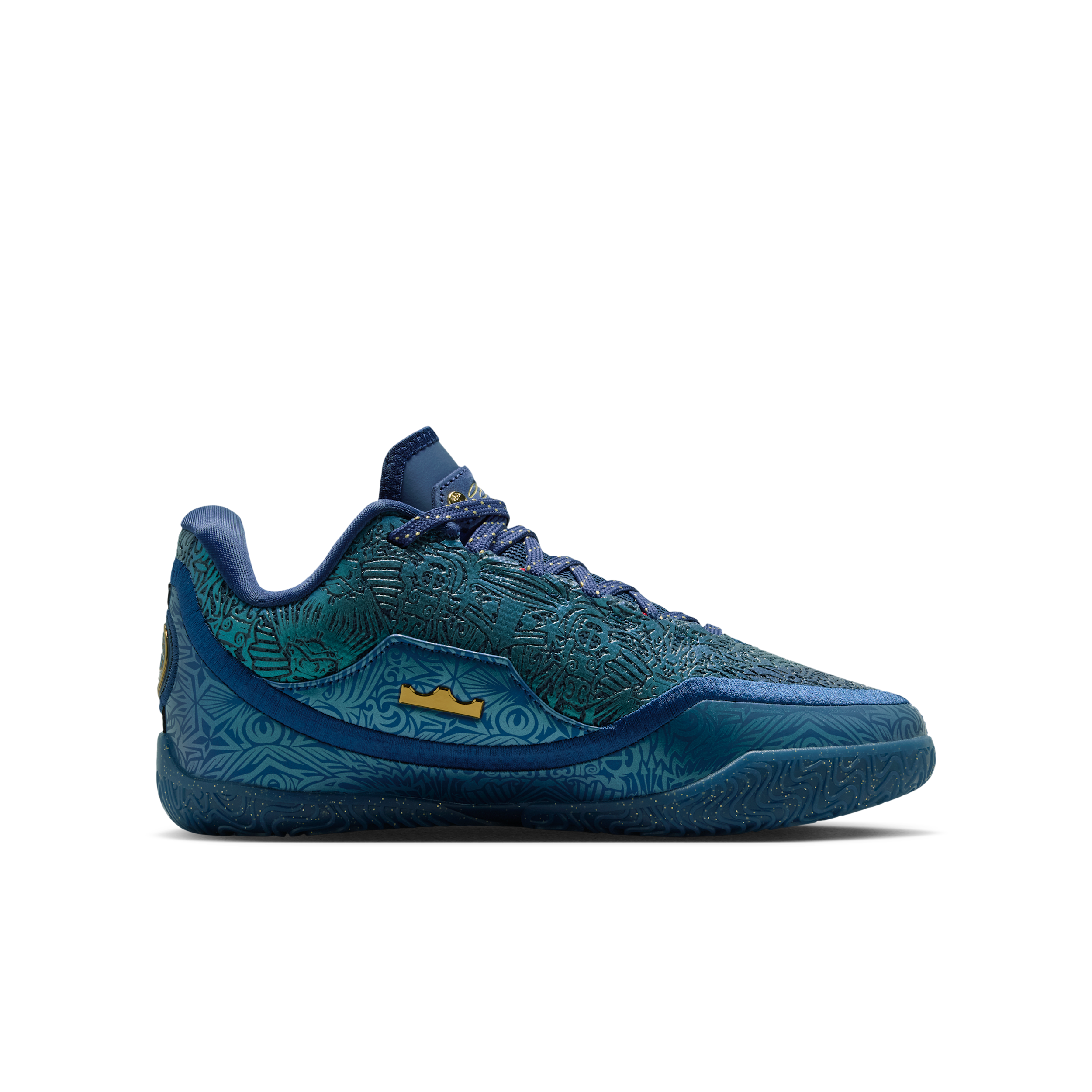 LeBron XXIII «Out For Redemption» basketsko til store barn - Blå - IV4798-400