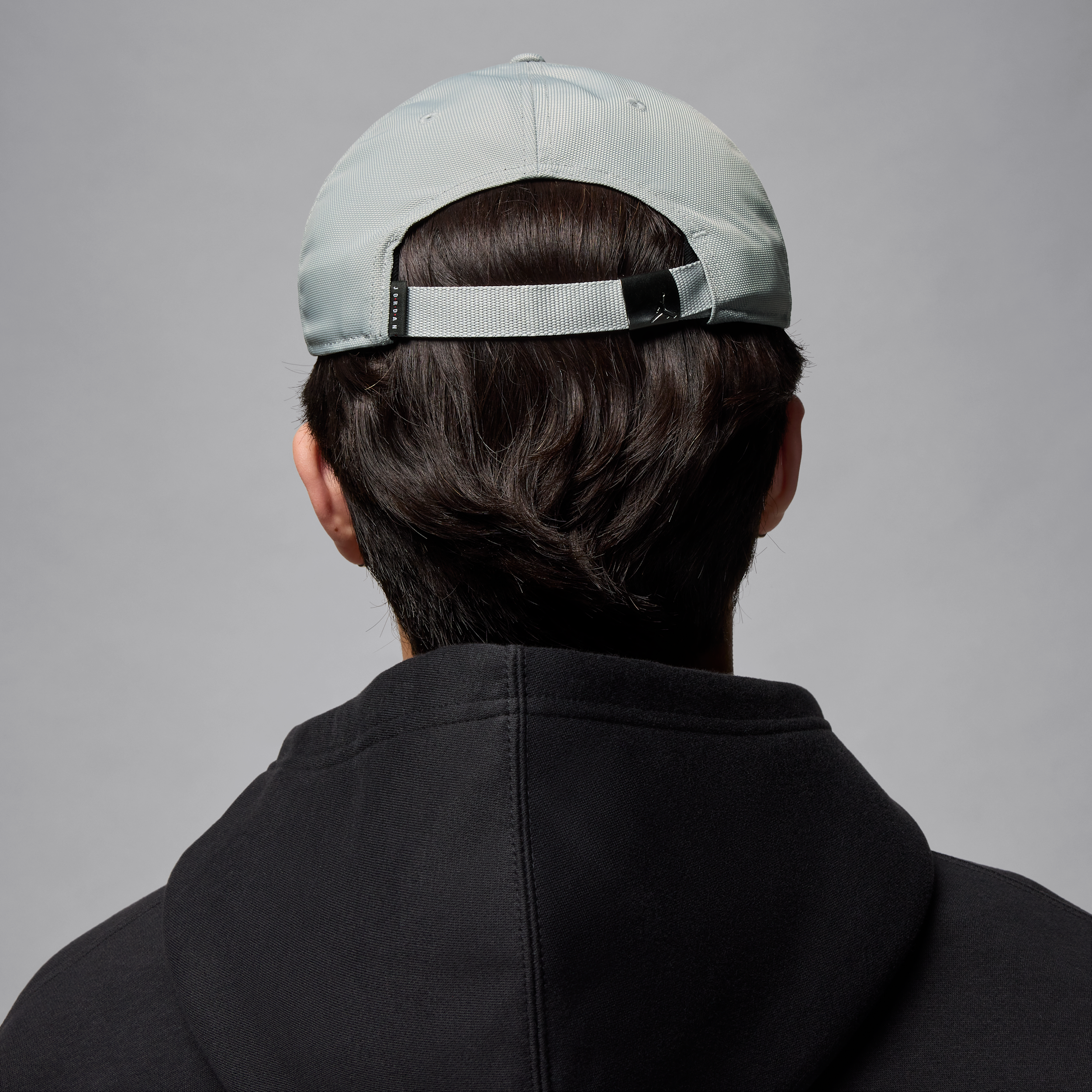 Thumbnail - Jordan Rise strukturierte Cap mit Jumpman aus Metall - Grau