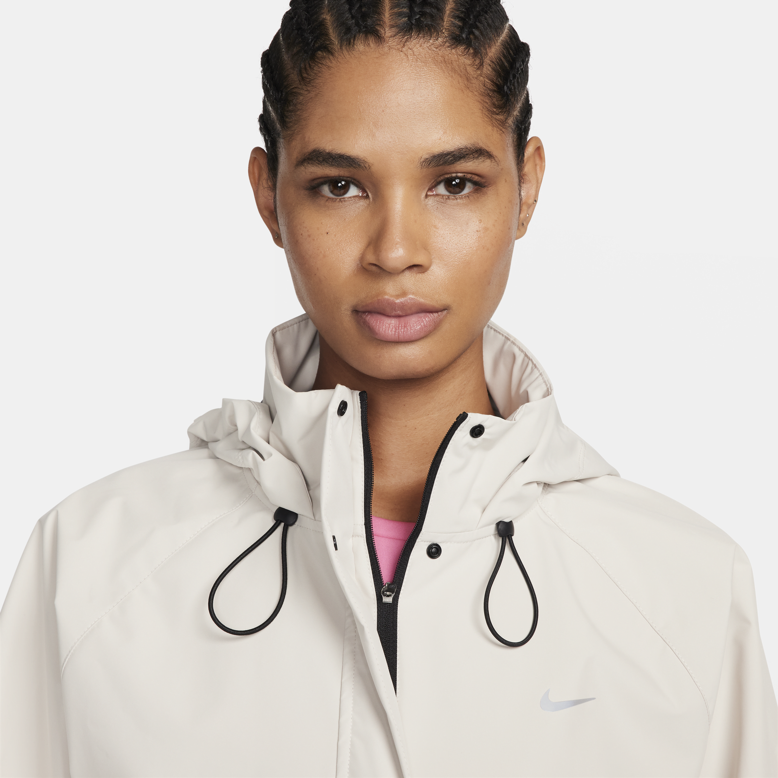 Nike Storm-FIT Swift hardloopjack voor dames Bruin