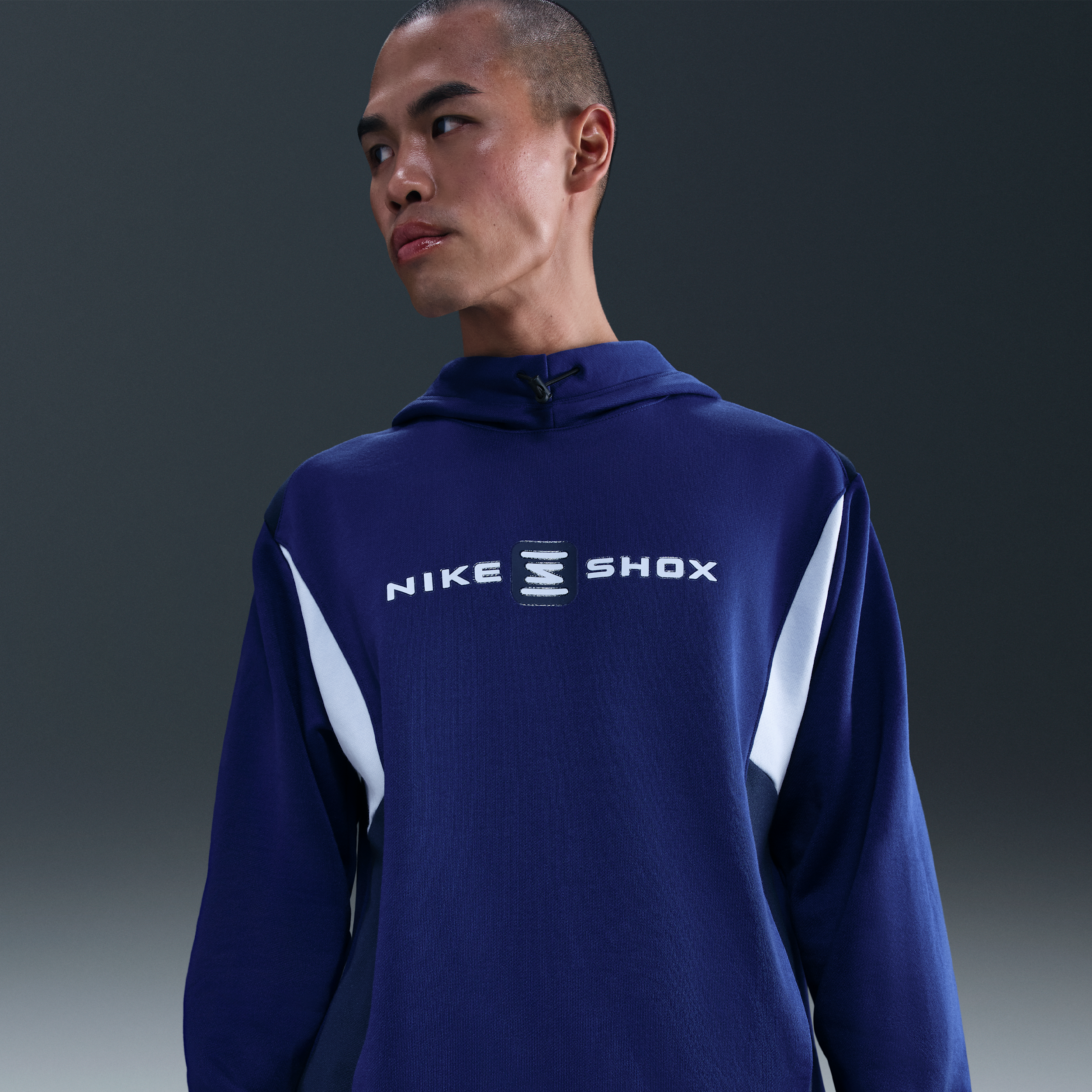 Thumbnail - Nike Shox-Hoodie (Herren) - Blau