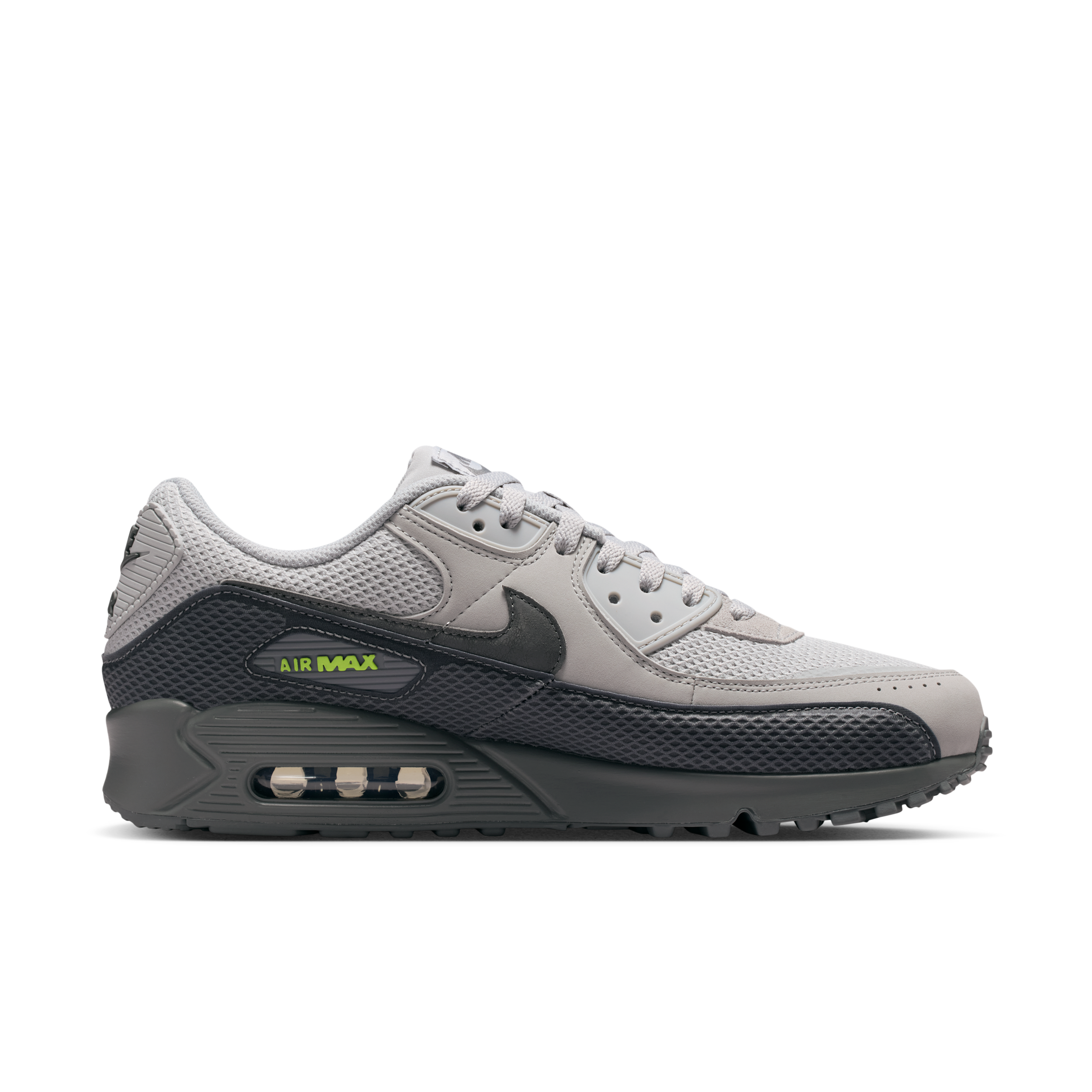 Nike Air Max 90 Premium Men's Shoes - Light Smoke Grey - IM5759-004
