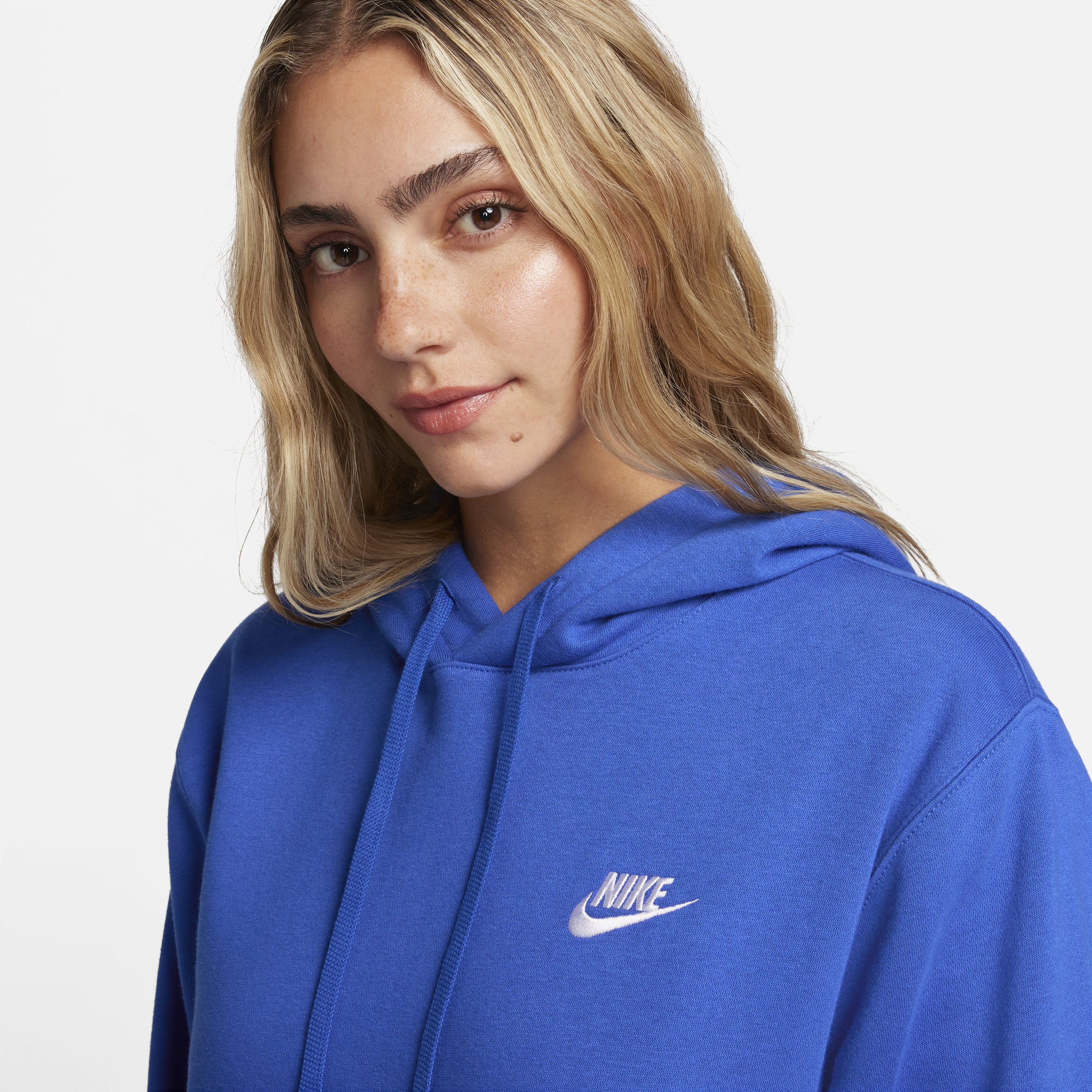 Sweat à capuche Nike Sportswear Club Fleece - Bleu