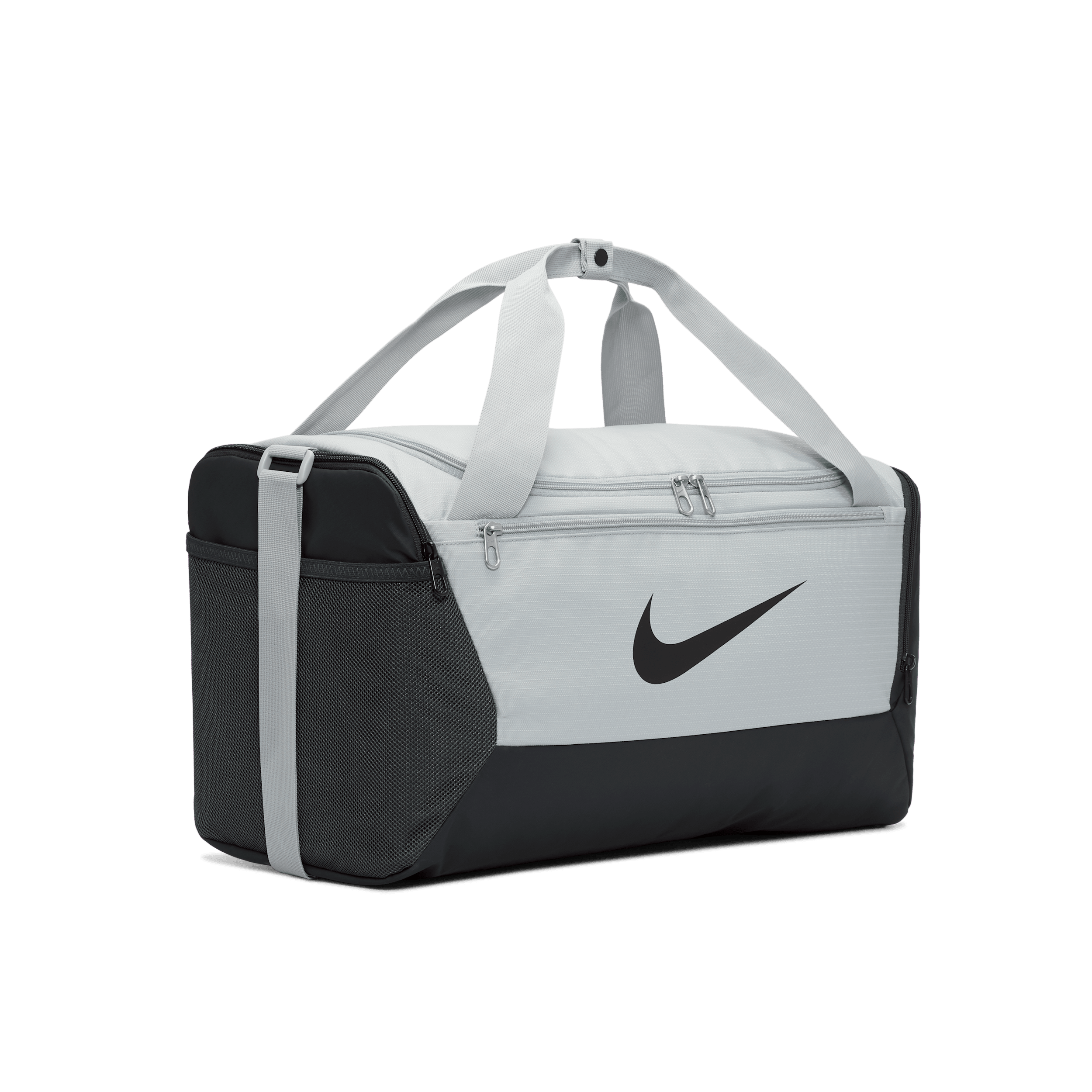 Thumbnail - Nike Brasilia Trainingstasche (Klein) - Grau