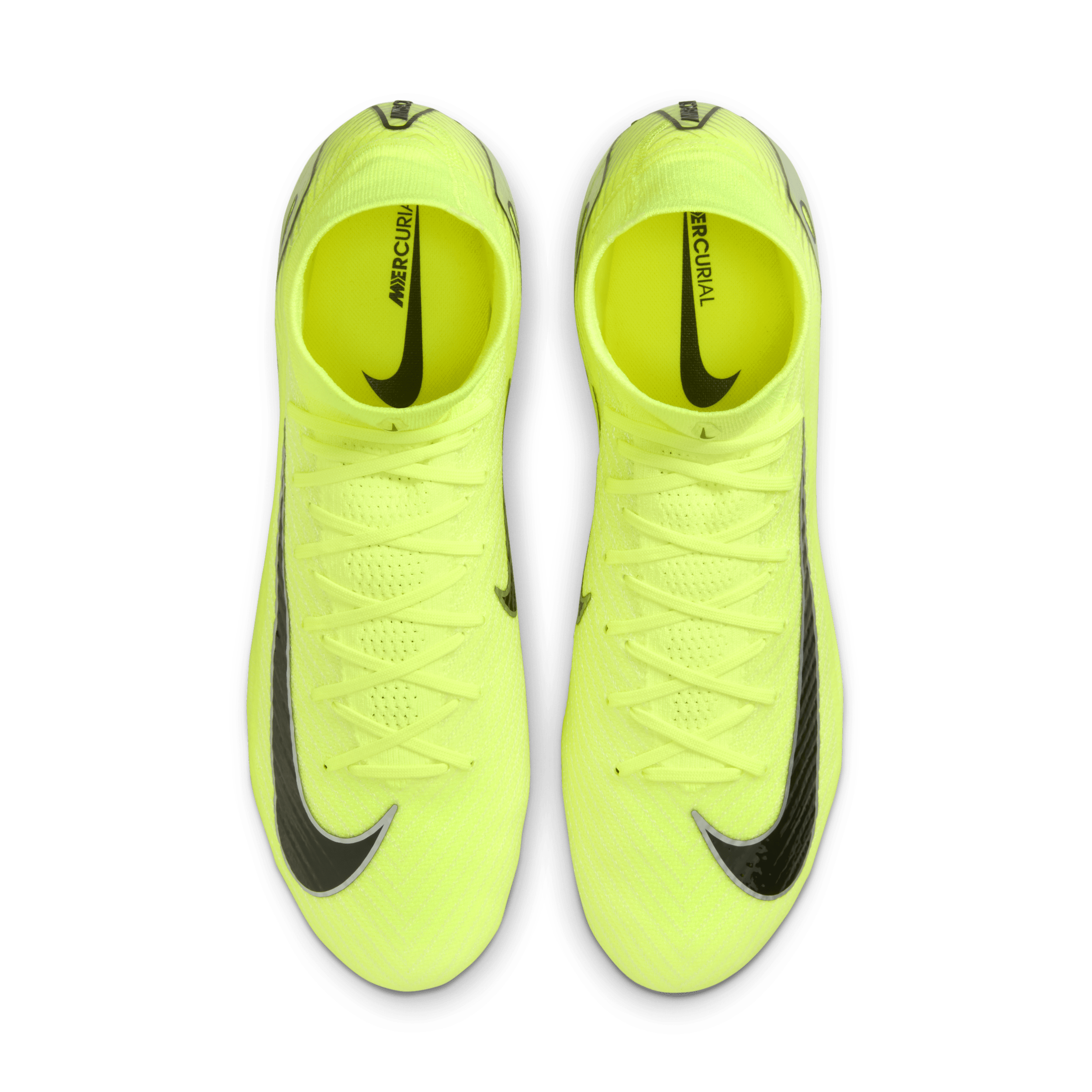 Chaussure de foot montante à crampons Nike Mercurial Superfly 10 Elite - Jaune