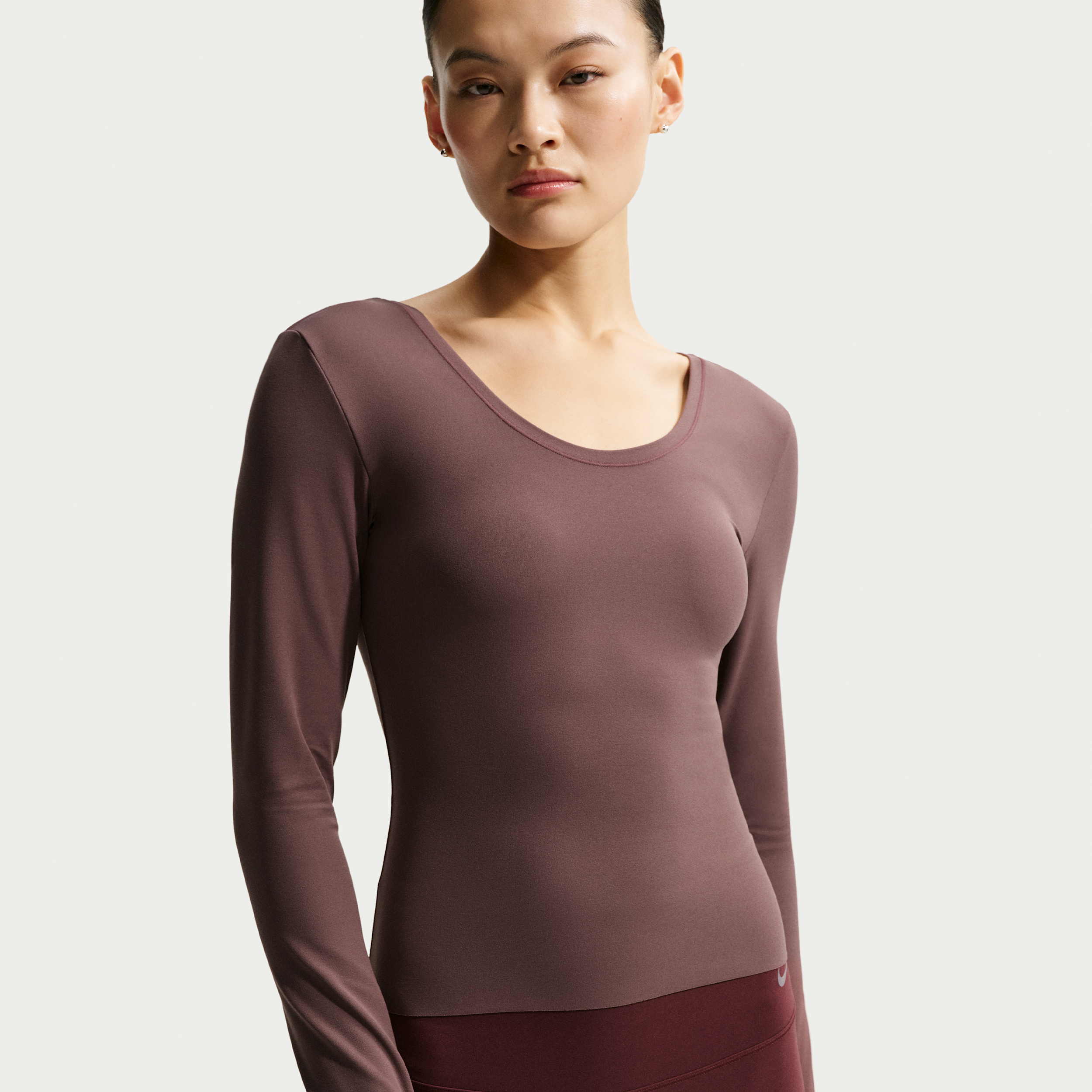 Thumbnail - Nike Zenvy Dri-FIT Longsleeve für Damen - Lila