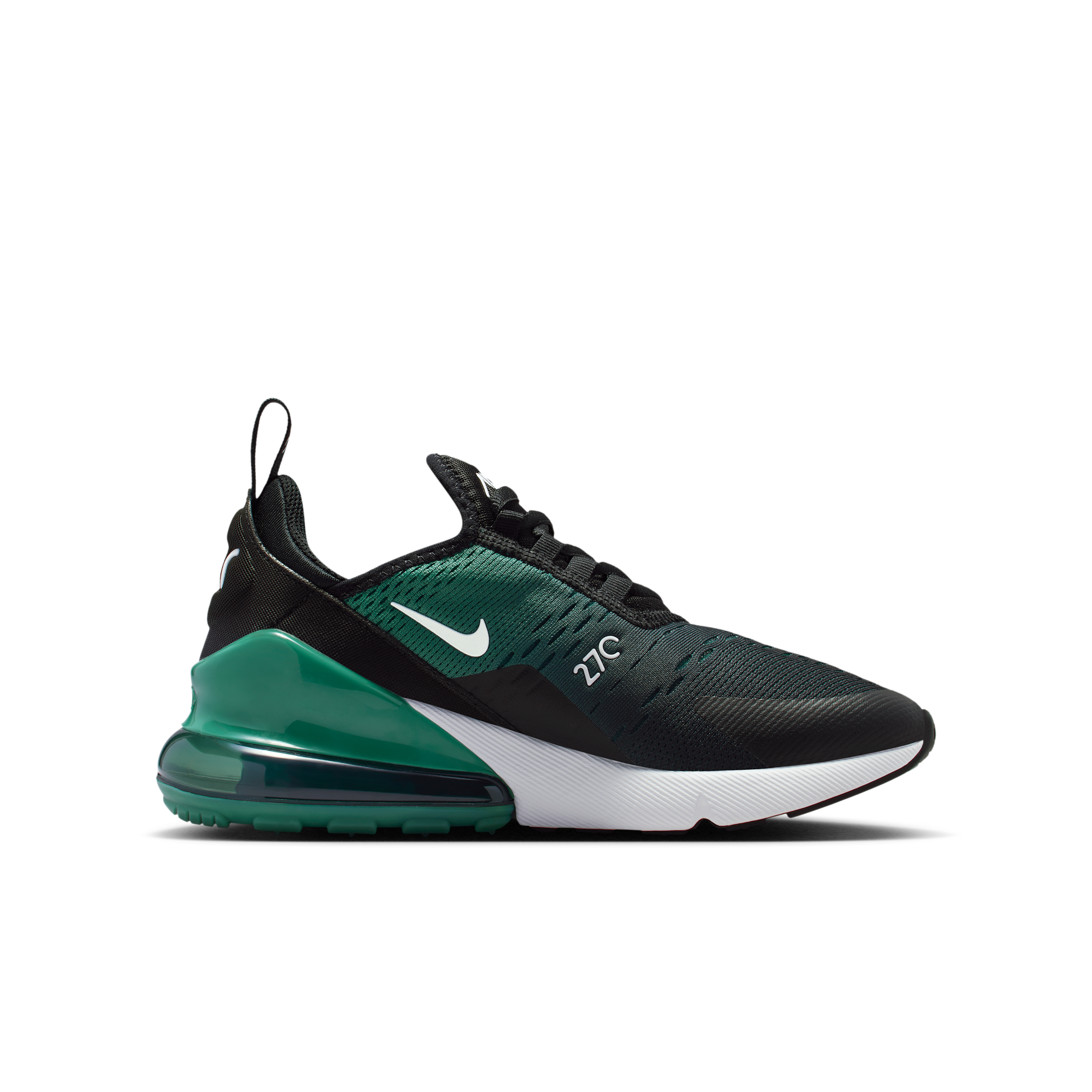 Nike Air Max 270 GS 'Black Evergreen Aura' | Kid's Size 4.5 - 943345-042