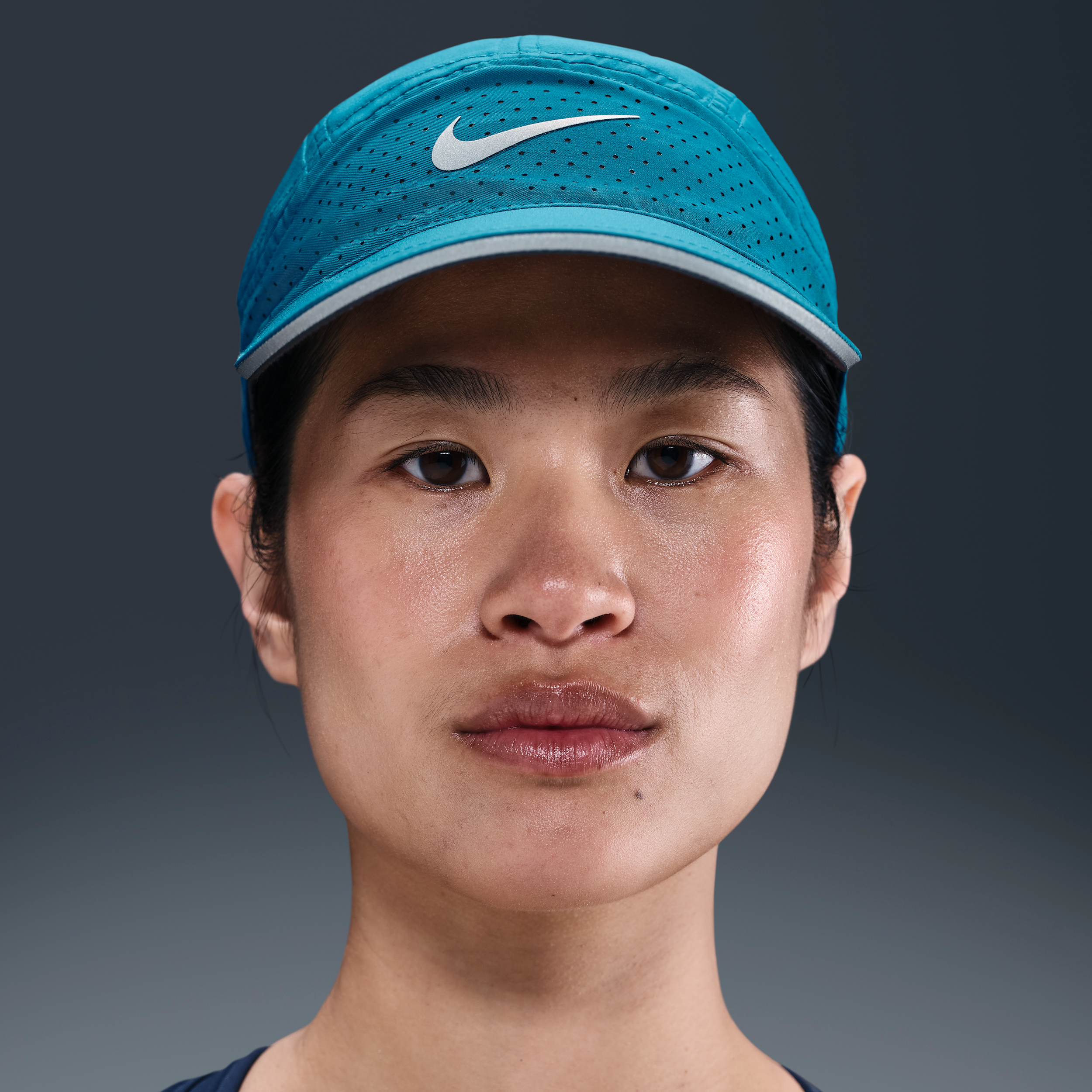 Thumbnail - Nike Fly Dri-FIT ADV Cap mit unstrukturiertem und reflektierendem Design - Blau