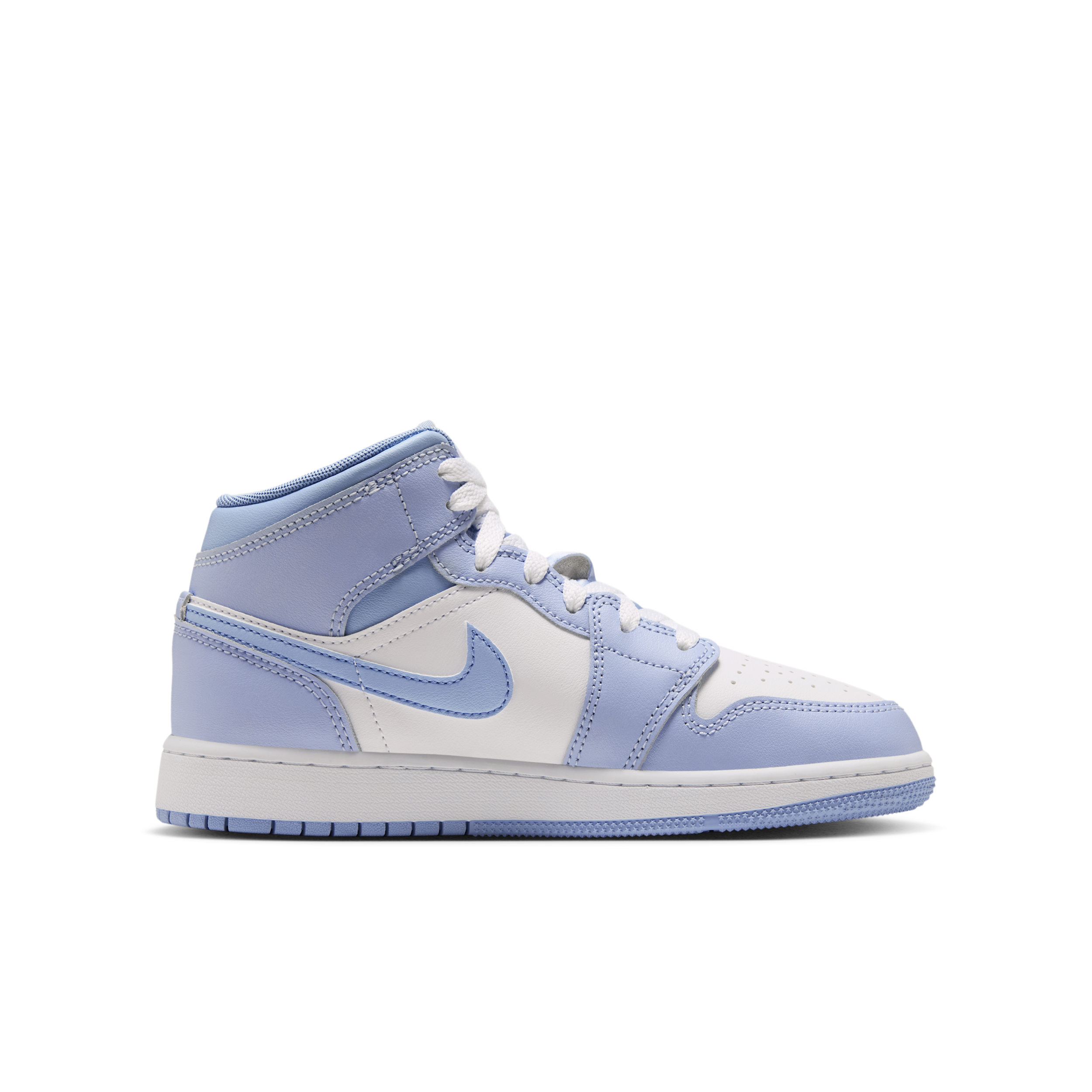 Air Jordan 1 Mid Kinderschoenen - Blauw - DQ8423-407