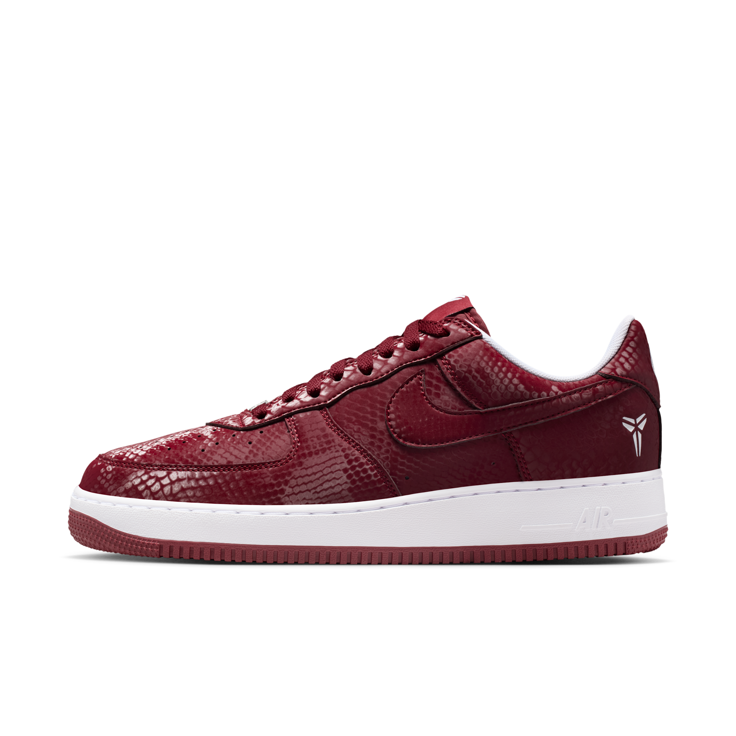 Thumbnail - Kobe Air Force 1 Low „Lower Merion High: Away“ Schuh (Herren) - Rot