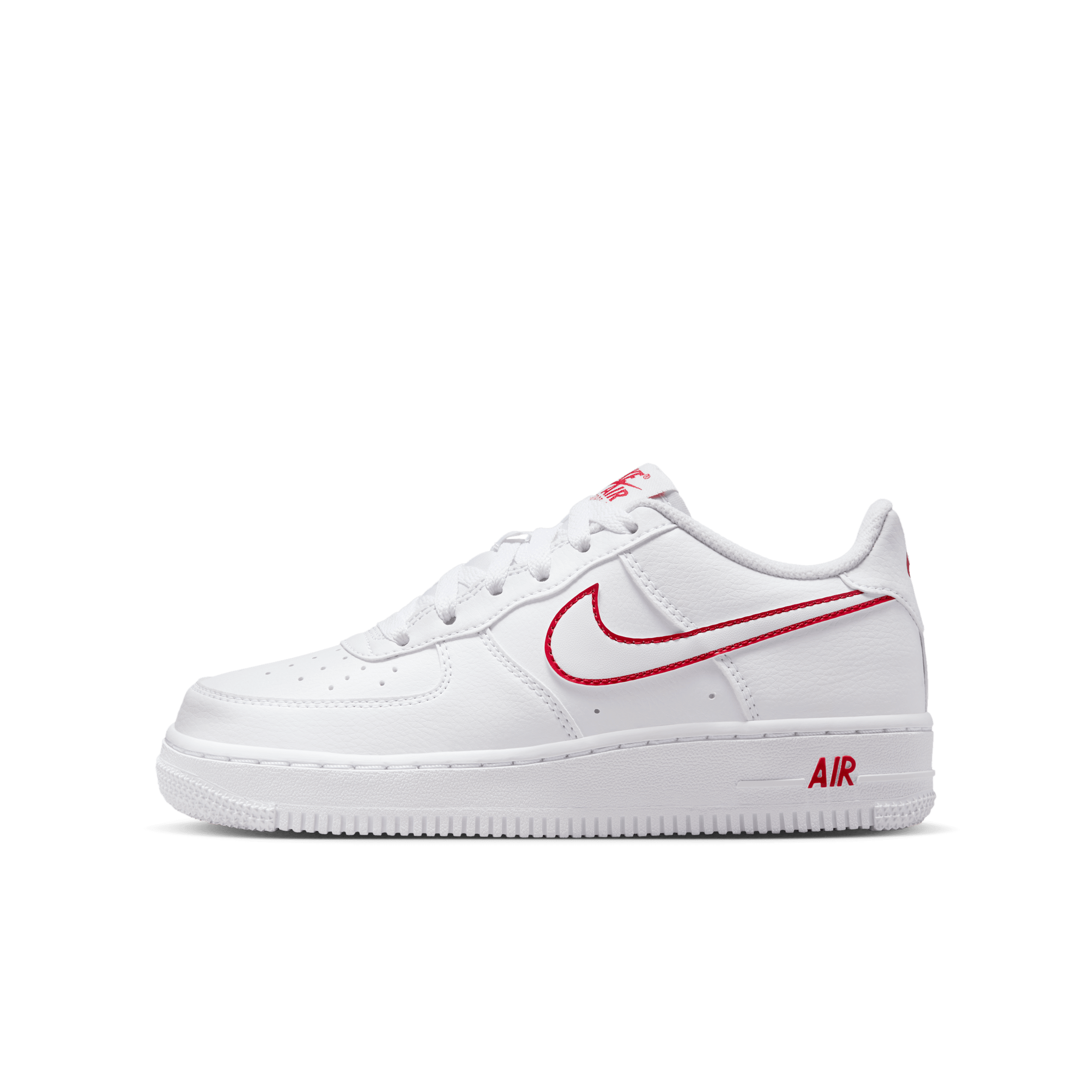 Chaussure Nike Air Force 1 pour ado - Blanc