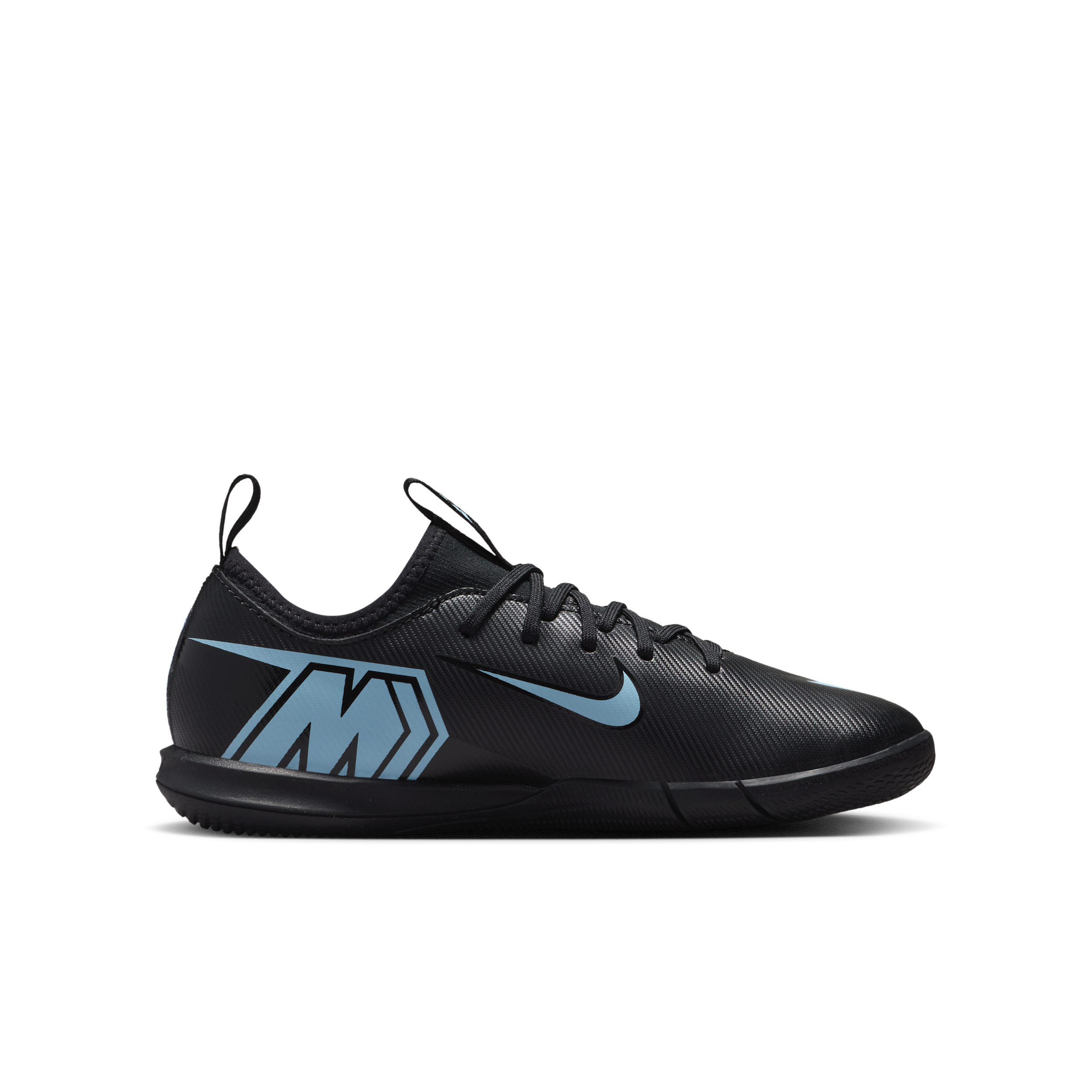 Thumbnail - Nike Jr. Mercurial Vapor 16 Academy IC Low-Top-Fußballschuh (jüngere/ältere Kinder) - Schwarz