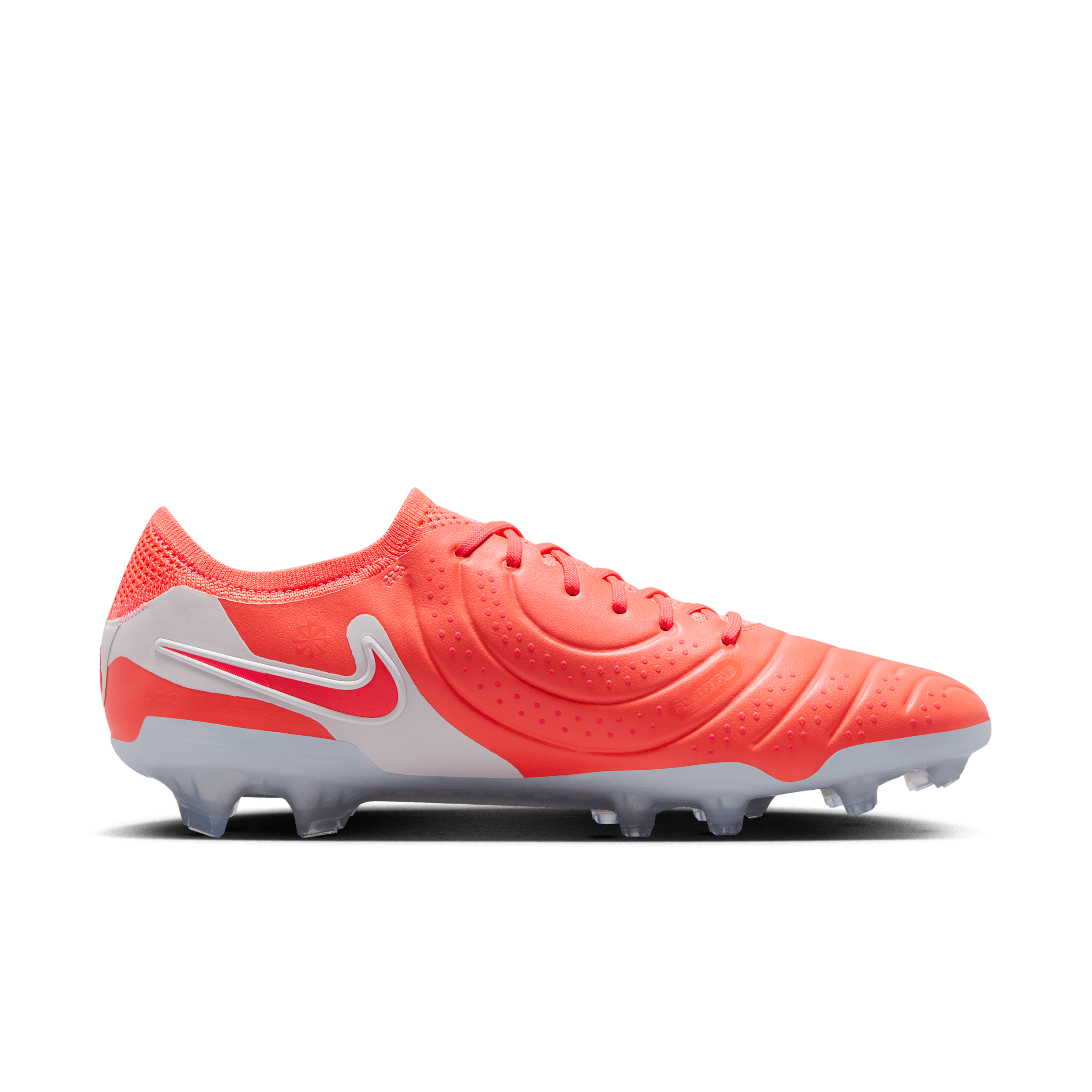 Chaussure de foot basse à crampons pour terrain sec Nike Tiempo Legend 10 Elite - Rose