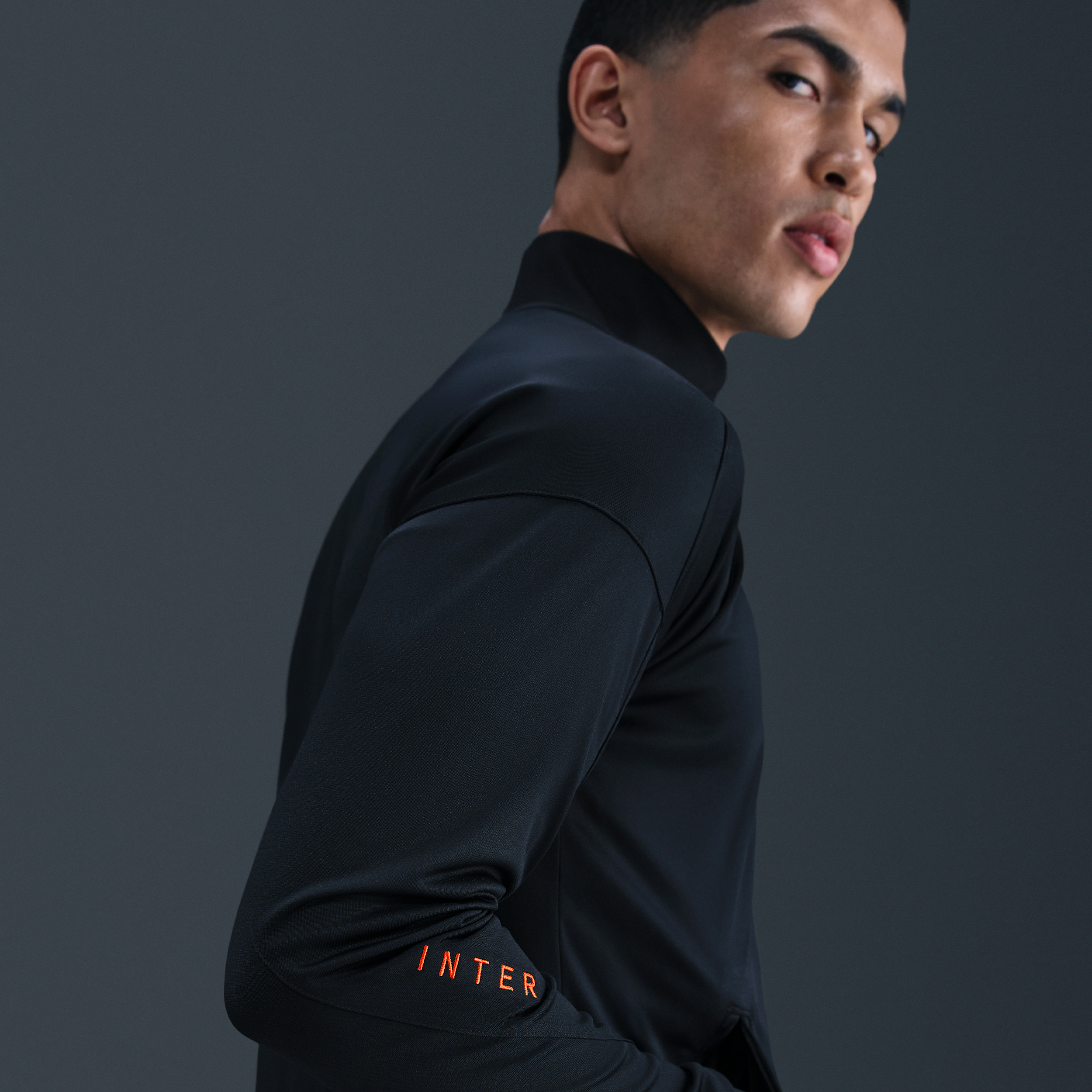 Thumbnail - Inter Mailand Strike Third Nike Dri-FIT Total 90 Fußball-Trainingsanzug aus Strickmaterial (Herren) - Schwarz