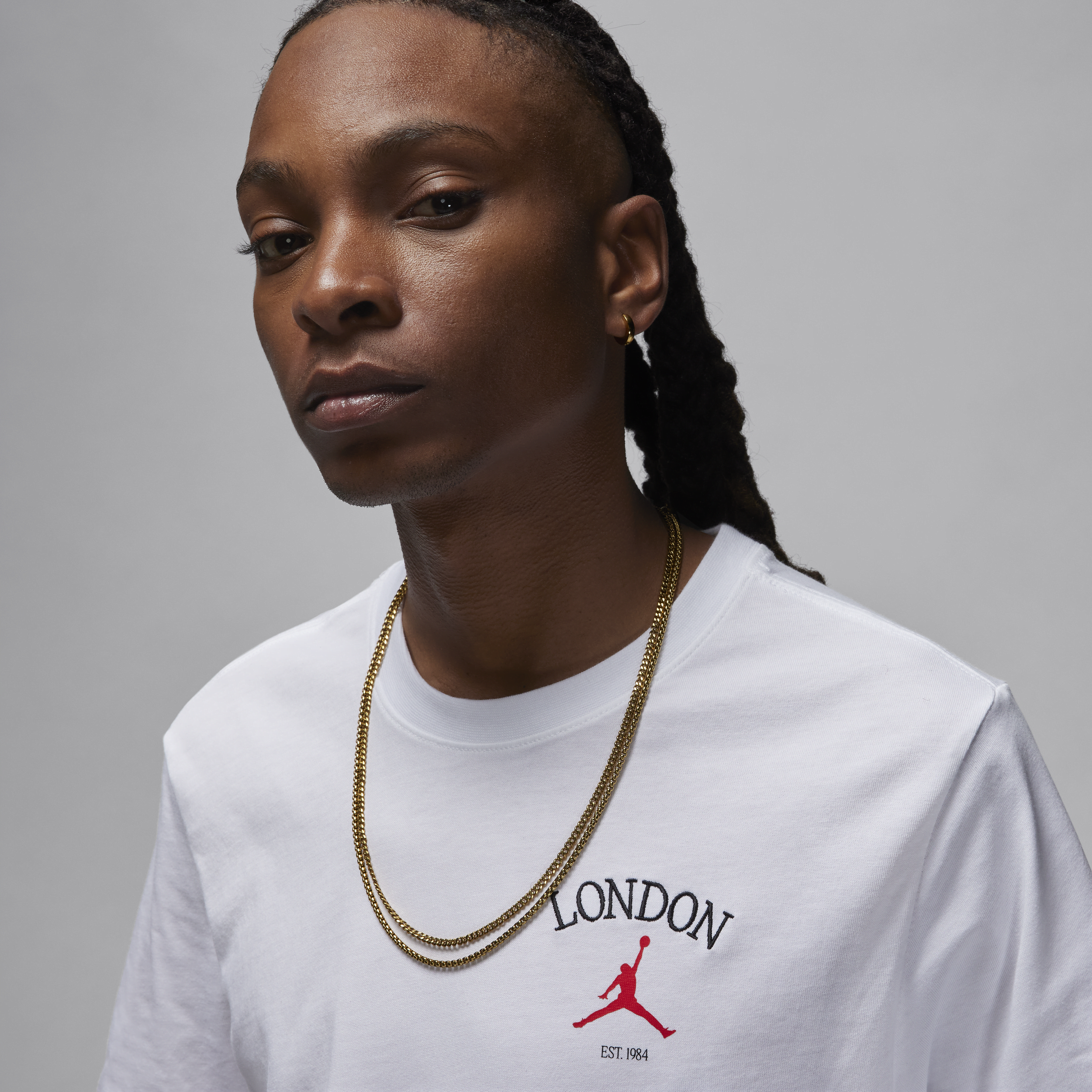 T-shirt Jordan London pour homme - Blanc