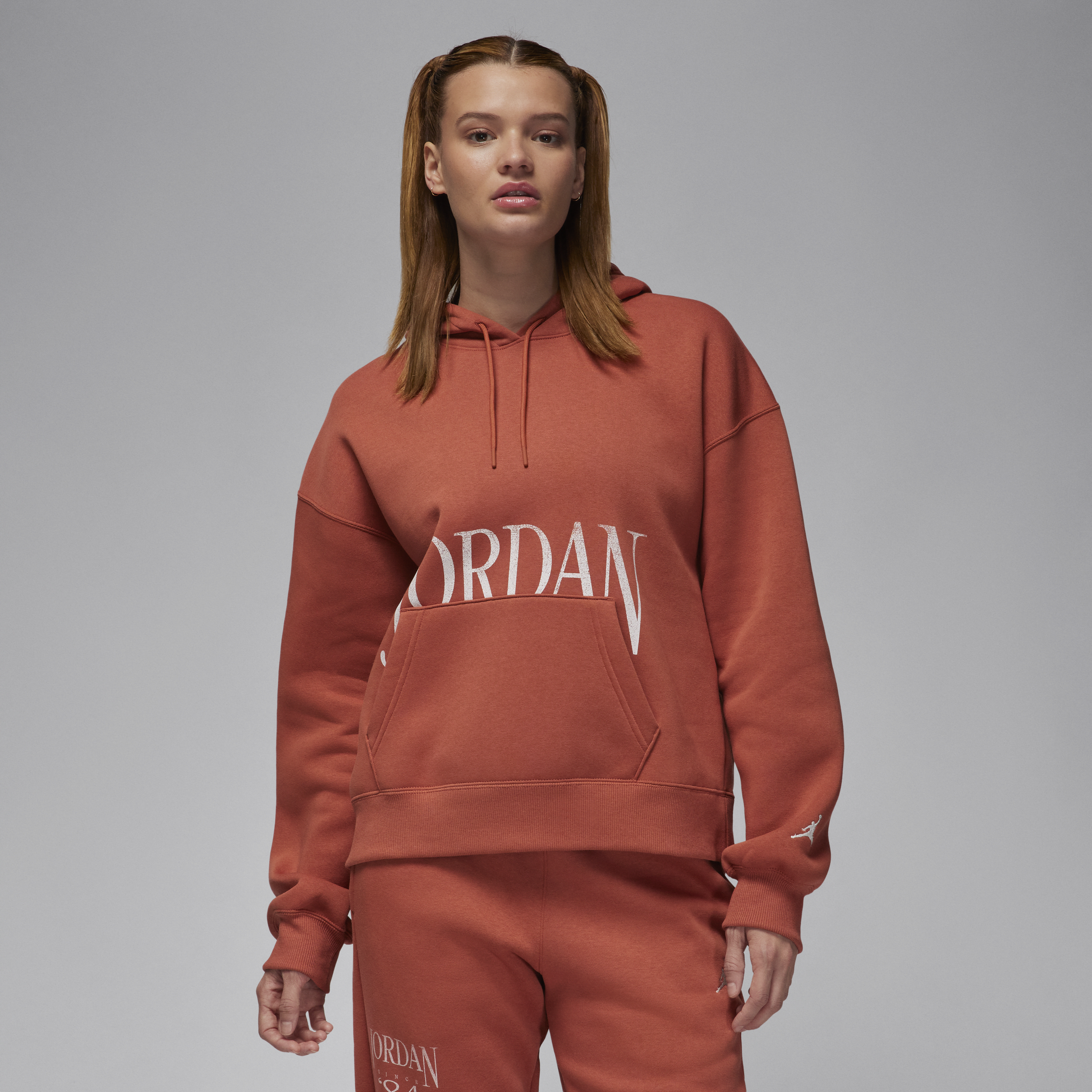 Jordan Brooklyn Fleece hoodie voor dames Roze