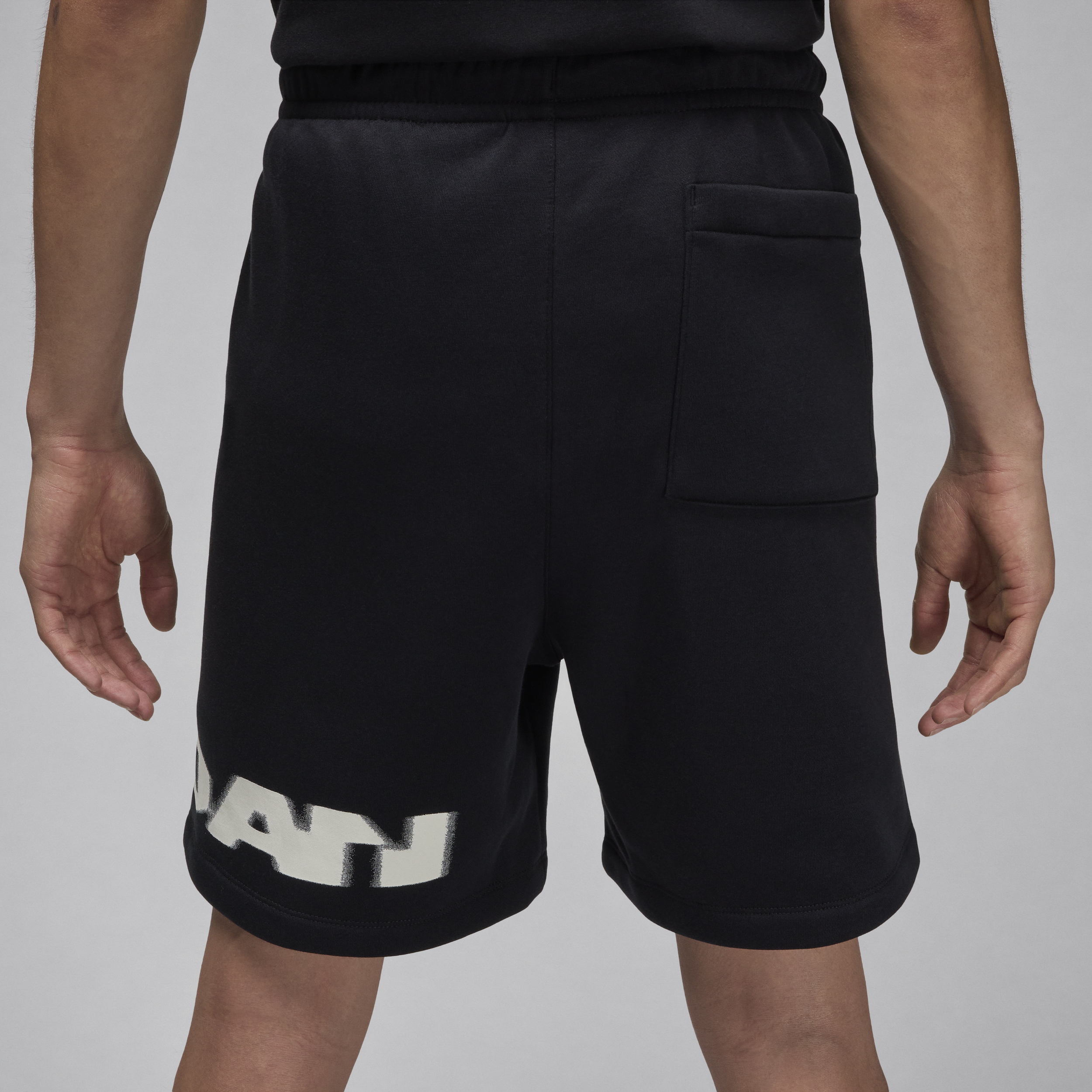 Short en tissu Fleece Jordan MVP pour homme - Noir