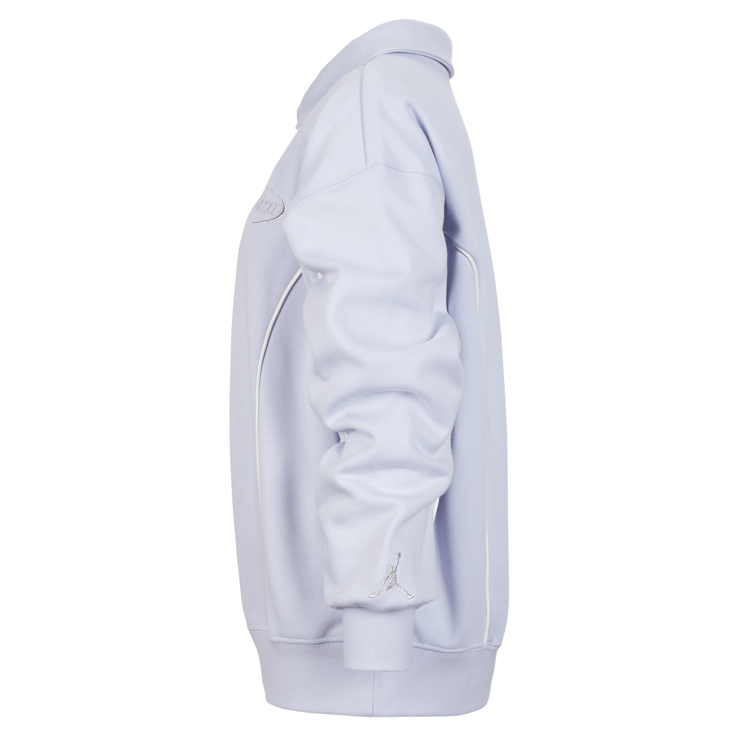 Thumbnail - Jordan Mountainside Fleece-Oberteil mit Halbreißverschluss (ältere Kinder) - Grau