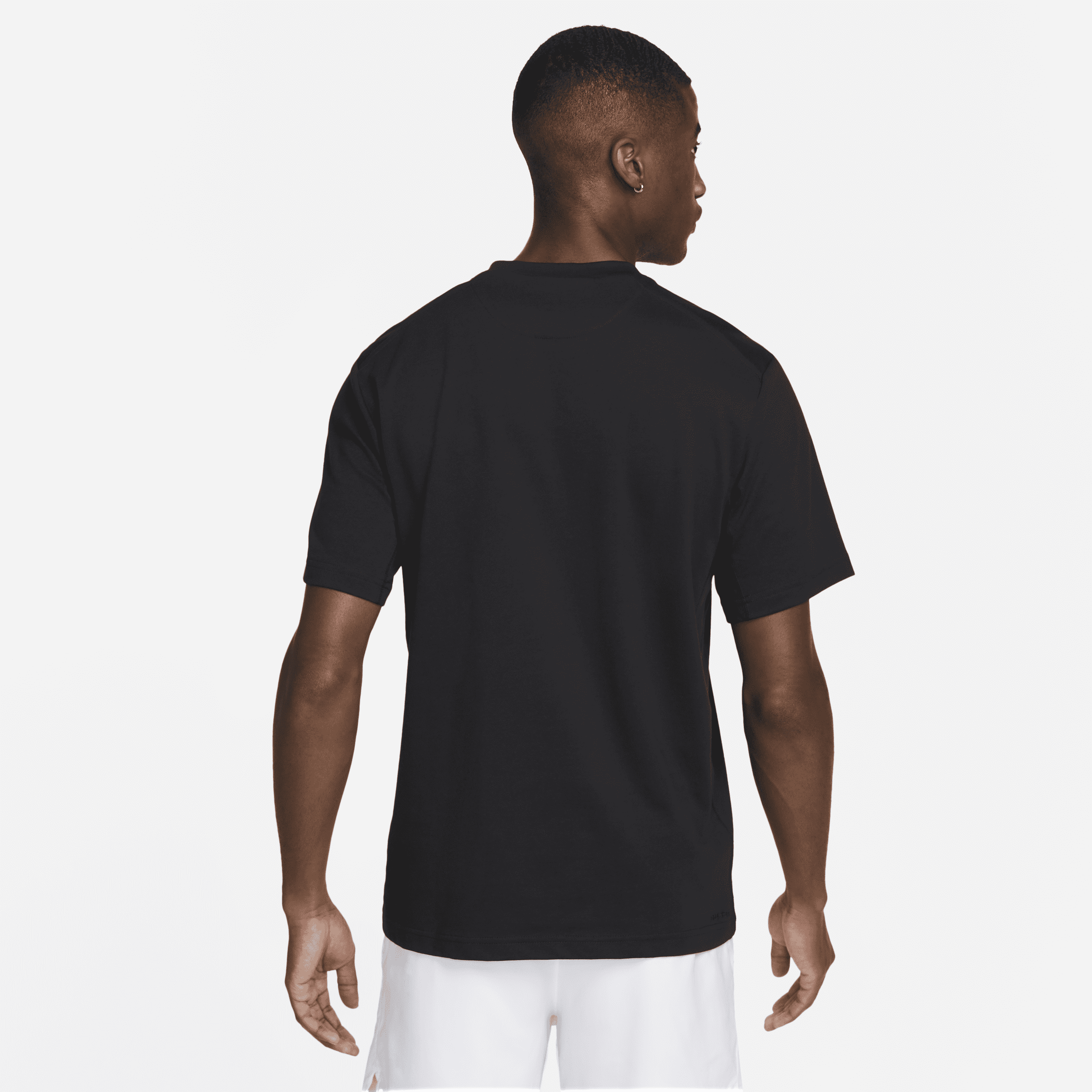 Haut à manches courtes Dri-FIT Nike Primary pour homme - Noir