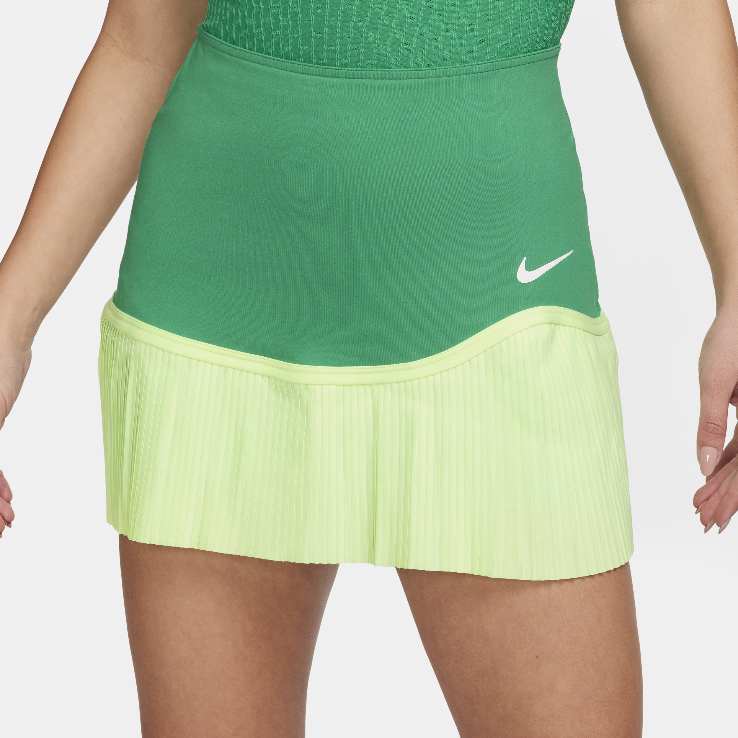 Nike Advantage Dri-FIT tennisrok Groen