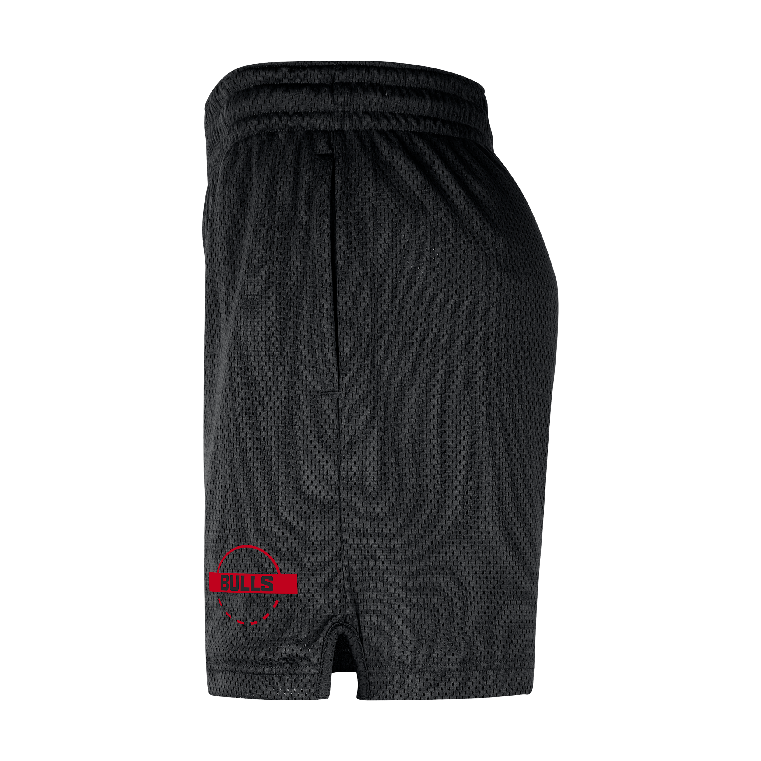 Thumbnail - Chicago Bulls Nike NBA Mesh-Shorts für Herren - Schwarz