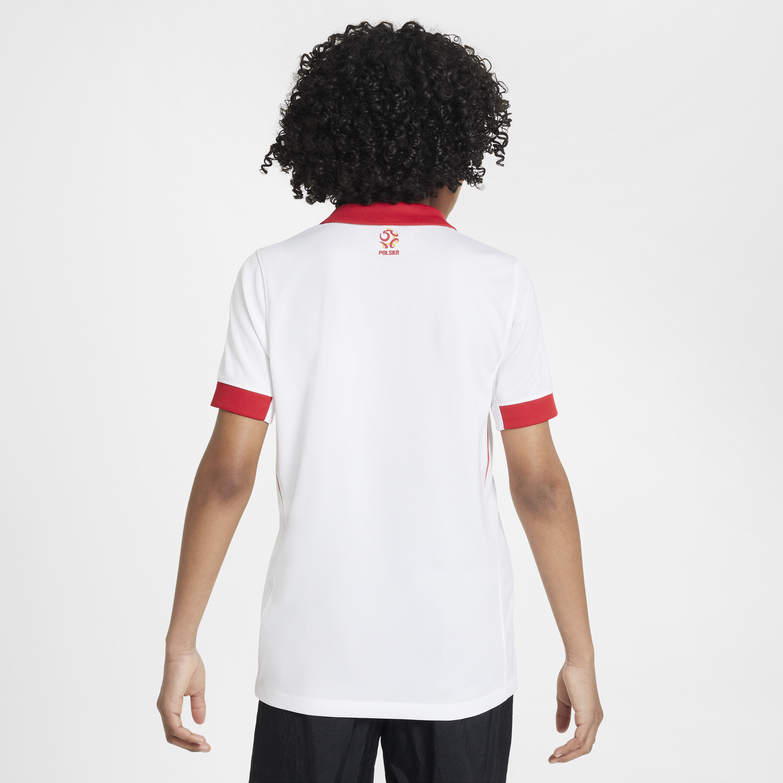 Nike Polen 2024 25 Stadium Thuis Dri-FIT replica voetbalshirt voor kids Wit