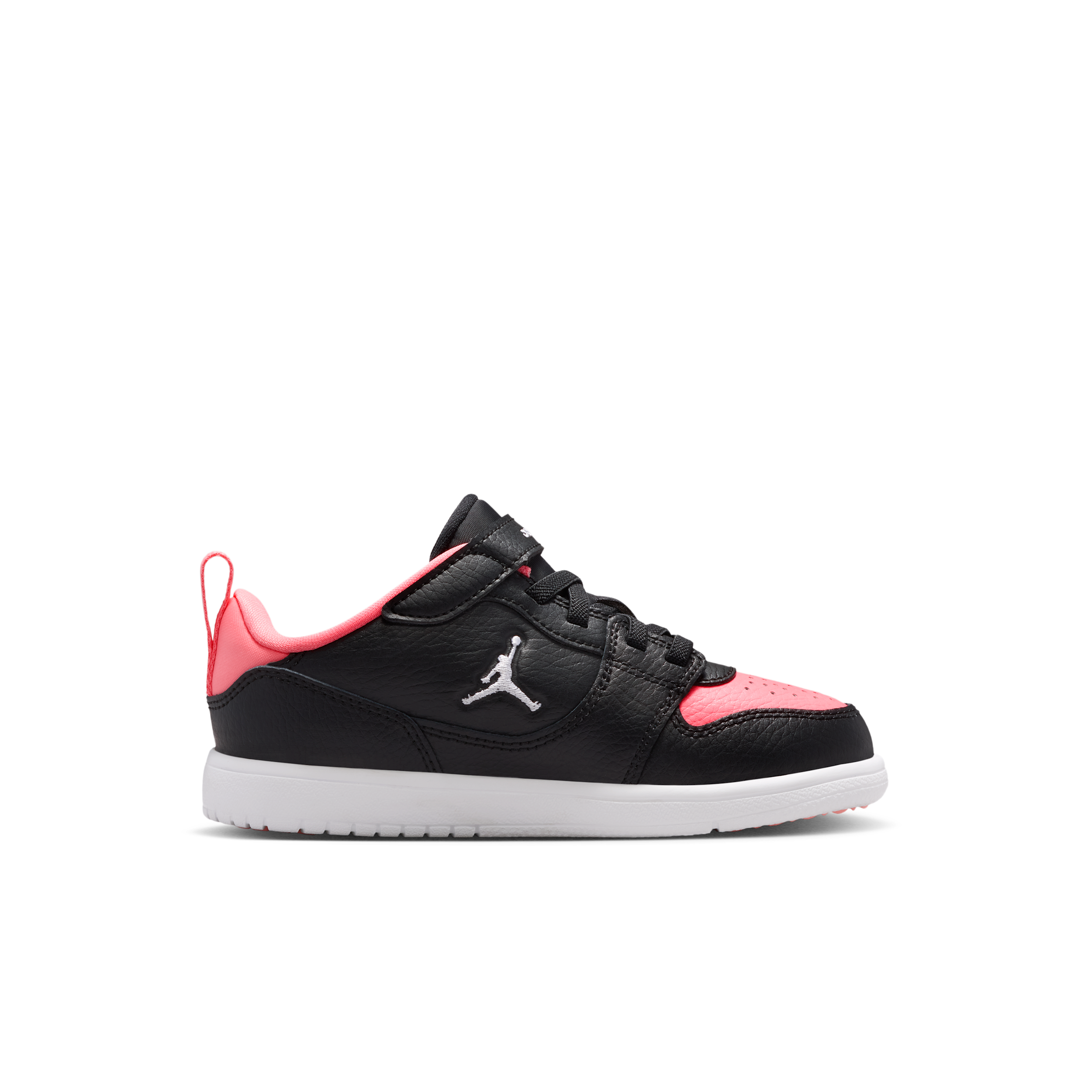 Thumbnail - Jordan Court Connect Low Schuh (jüngere Kinder) - Schwarz