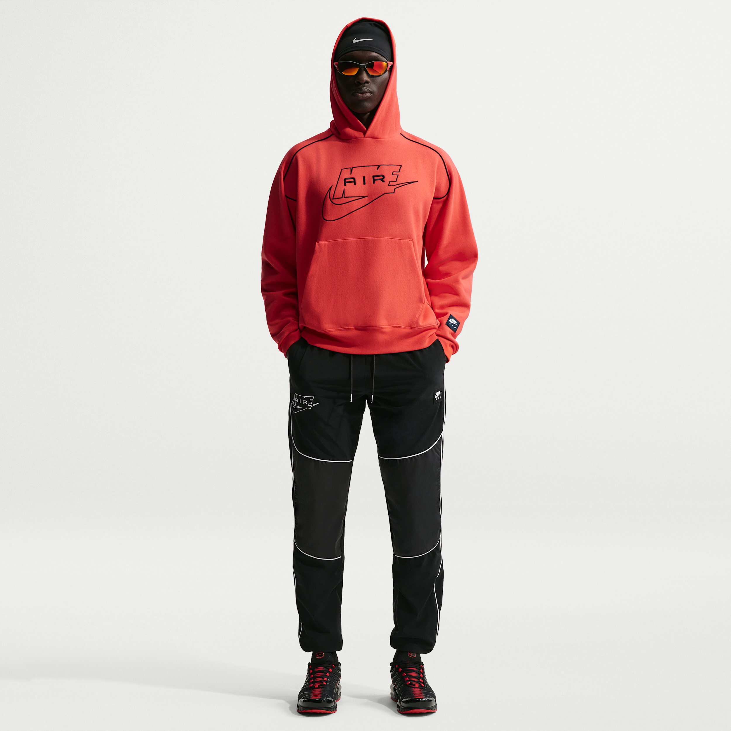 Pantaloni utility ibridi Nike Air – Uomo - Nero