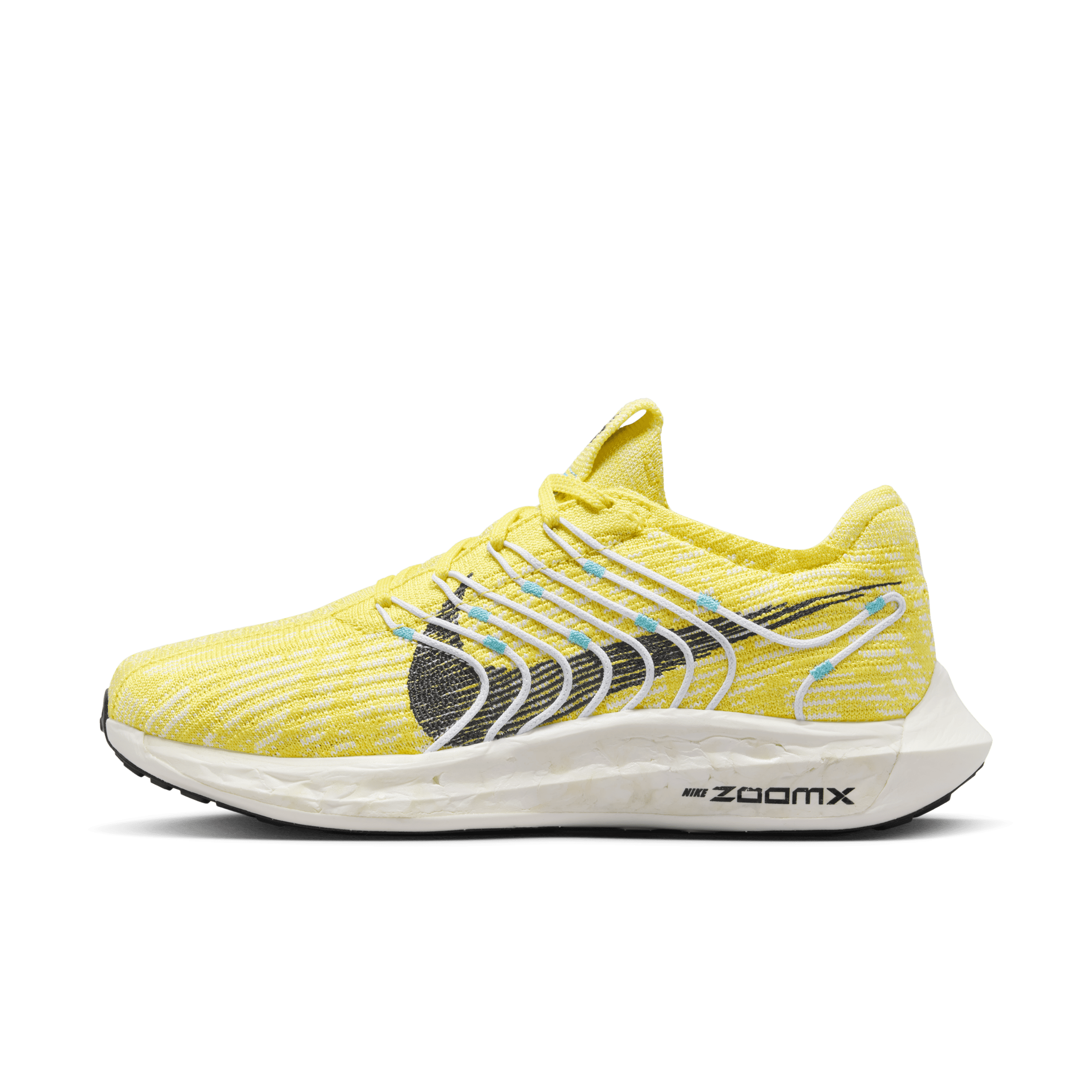 Nike Pegasus Turbo hardloopschoenen voor dames (straat) - Geel female 40.5