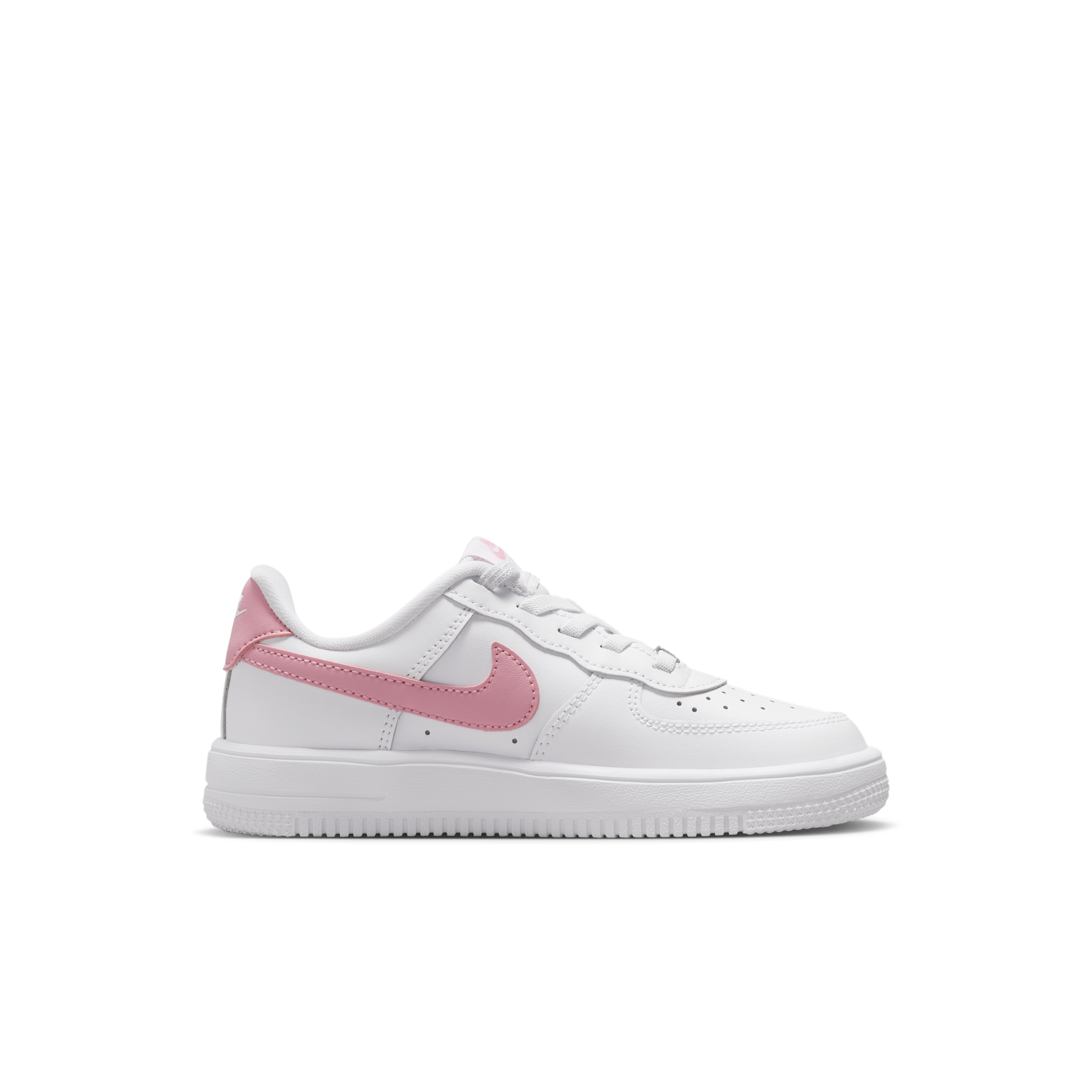 Thumbnail - Nike Force 1 Low EasyOn Schuh (jüngere Kinder) - Weiß