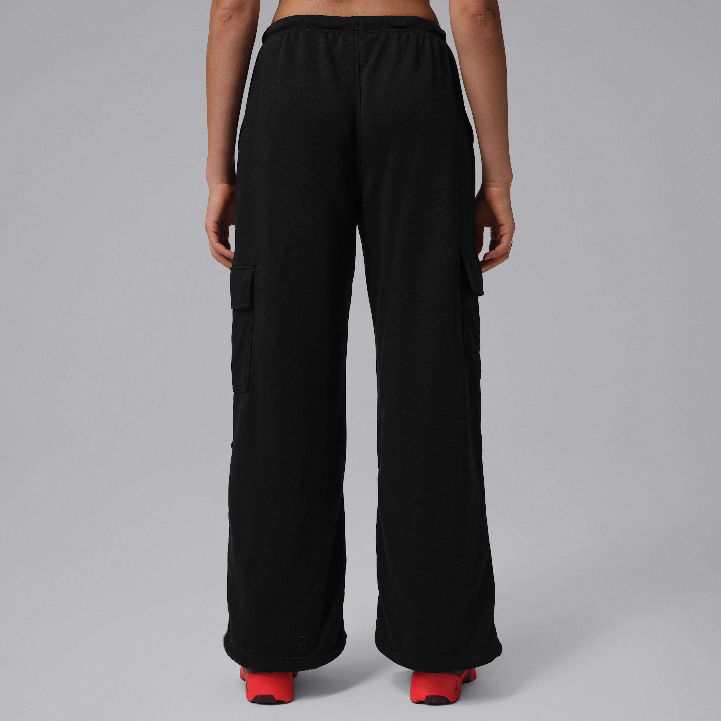 Thumbnail - Jordan Brooklyn Fleece Cargohose (Damen) - Schwarz