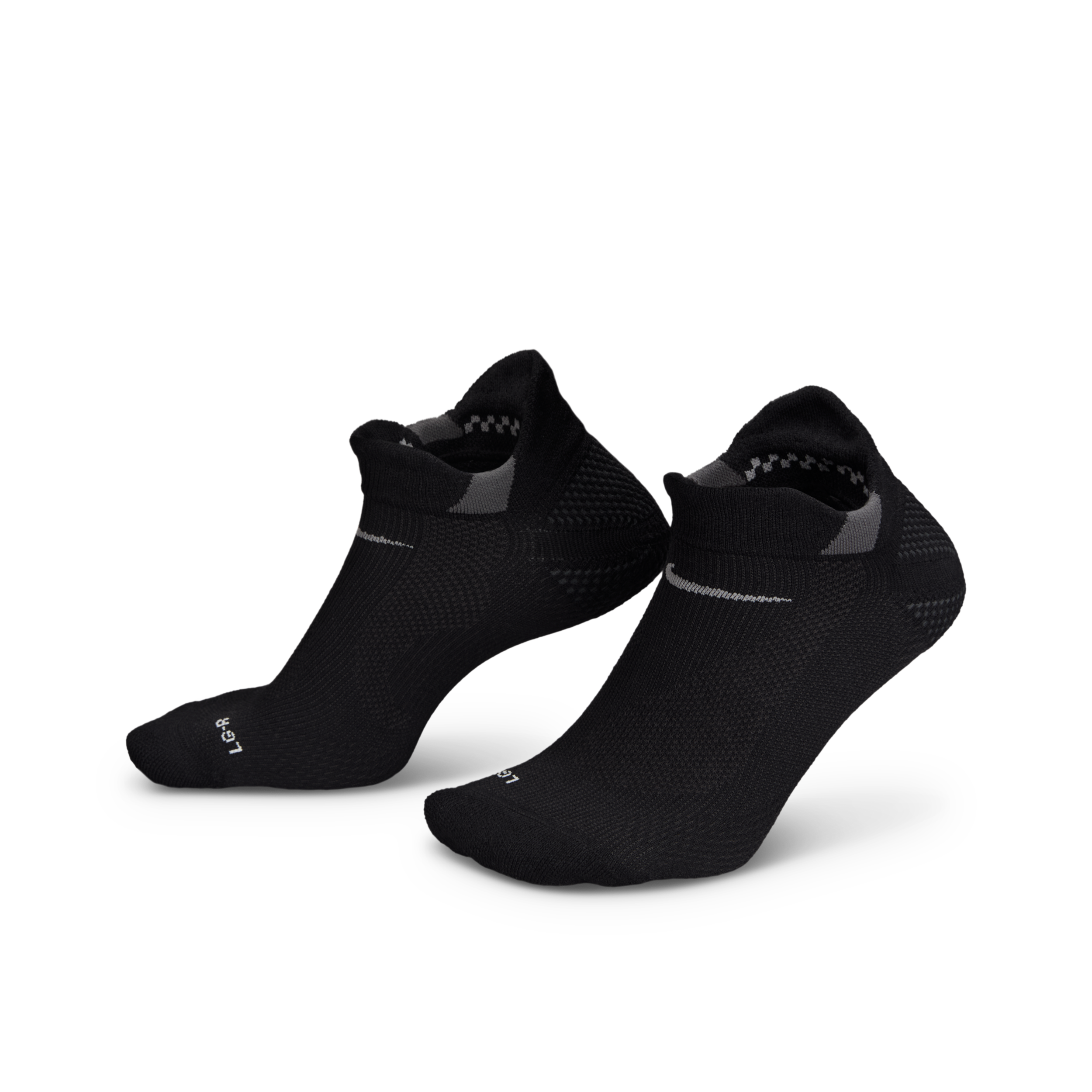 Nike Running Lightweight No-Show Socks (1 Pair) - Black