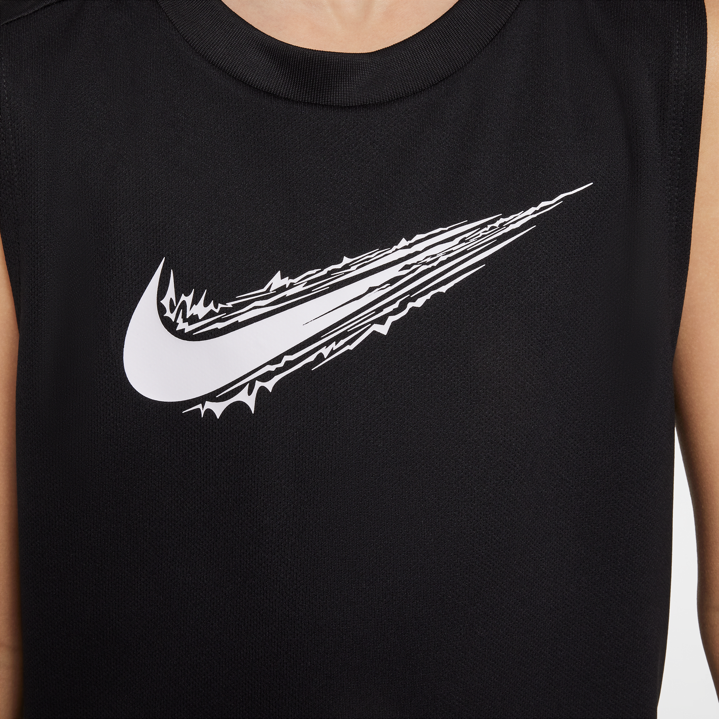 Nike Multi Dri-FIT mouwloos shirt voor jongens Zwart