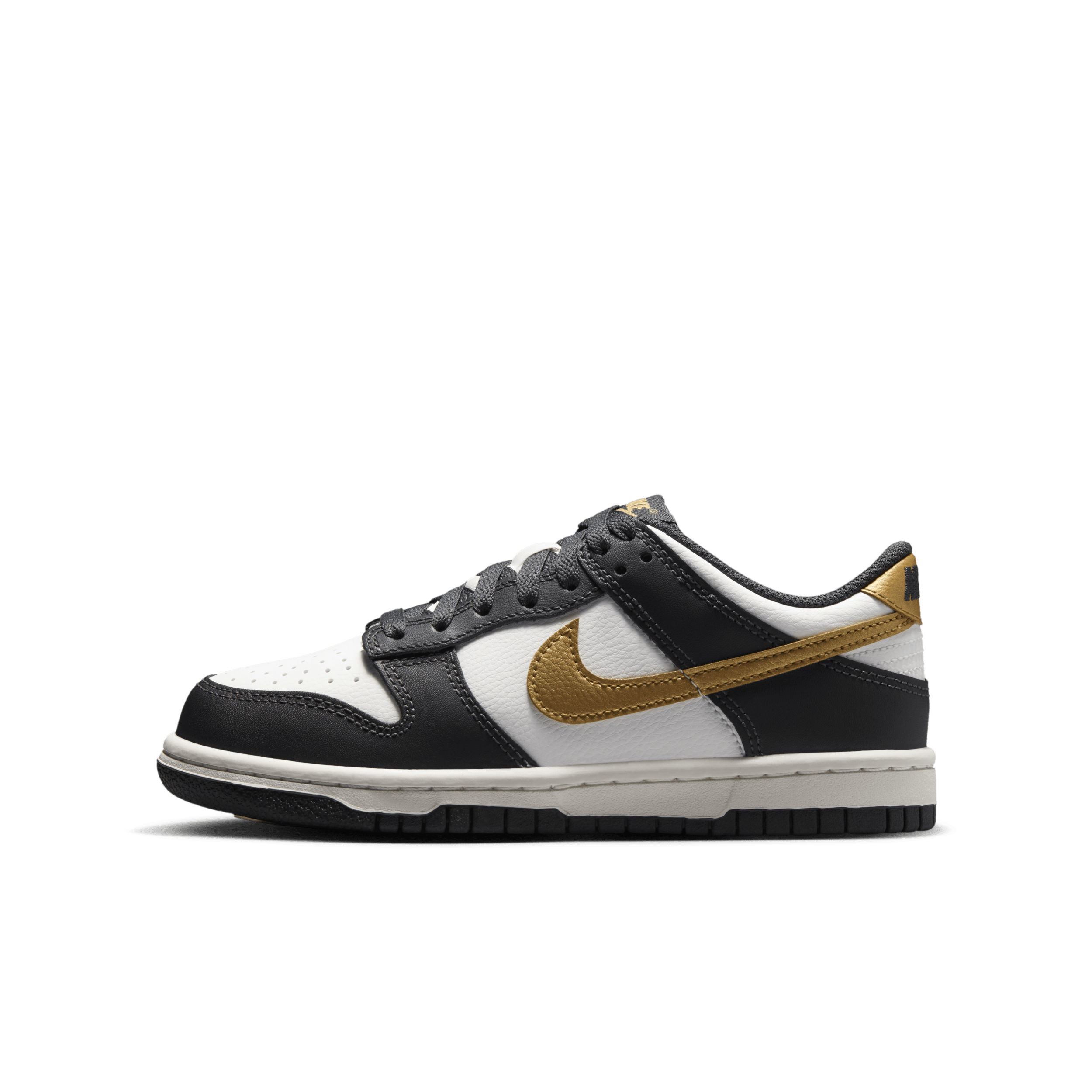 Chaussure Nike Dunk Low pour ado - Blanc