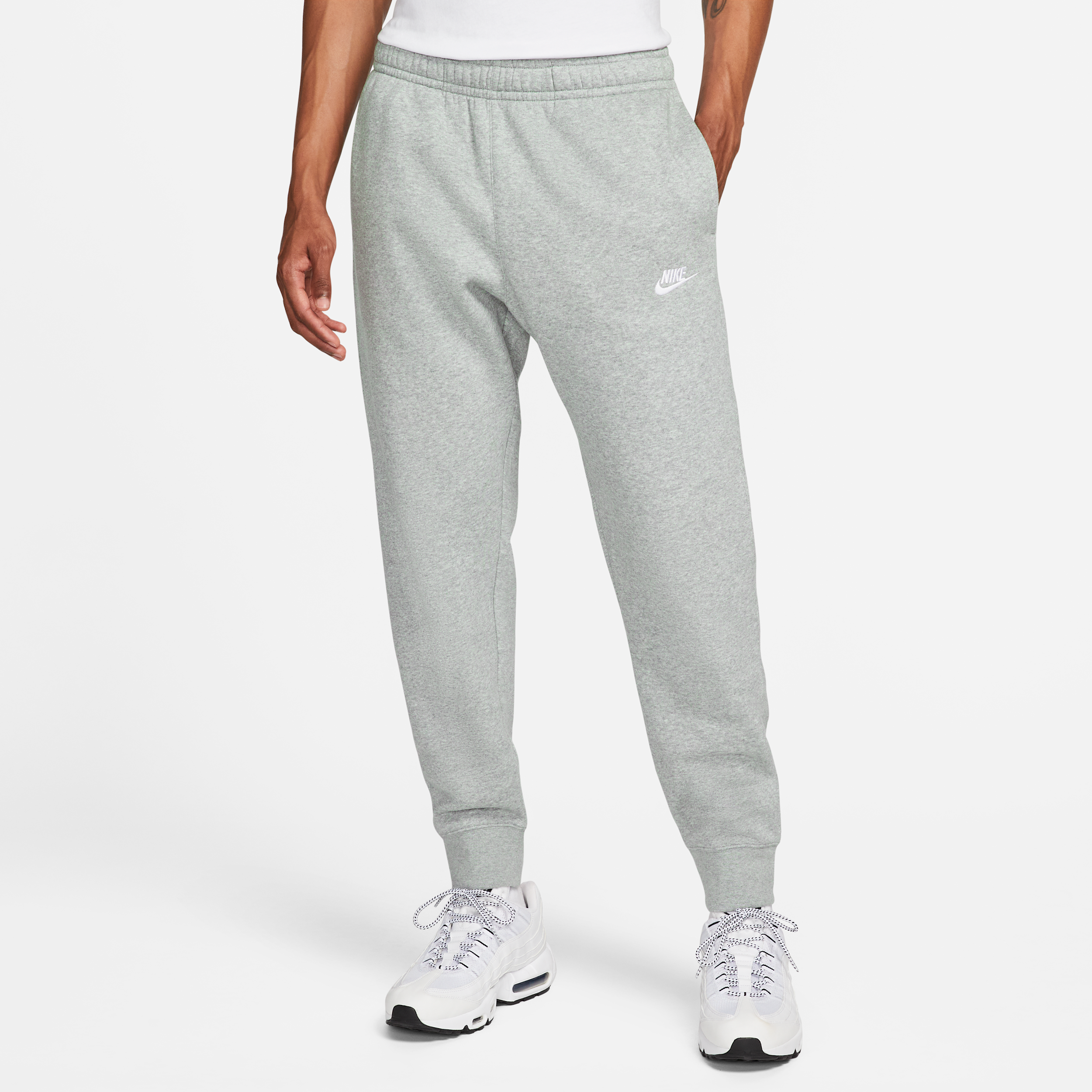 Nike Club Fleece Joggers - Grey - Fleece
