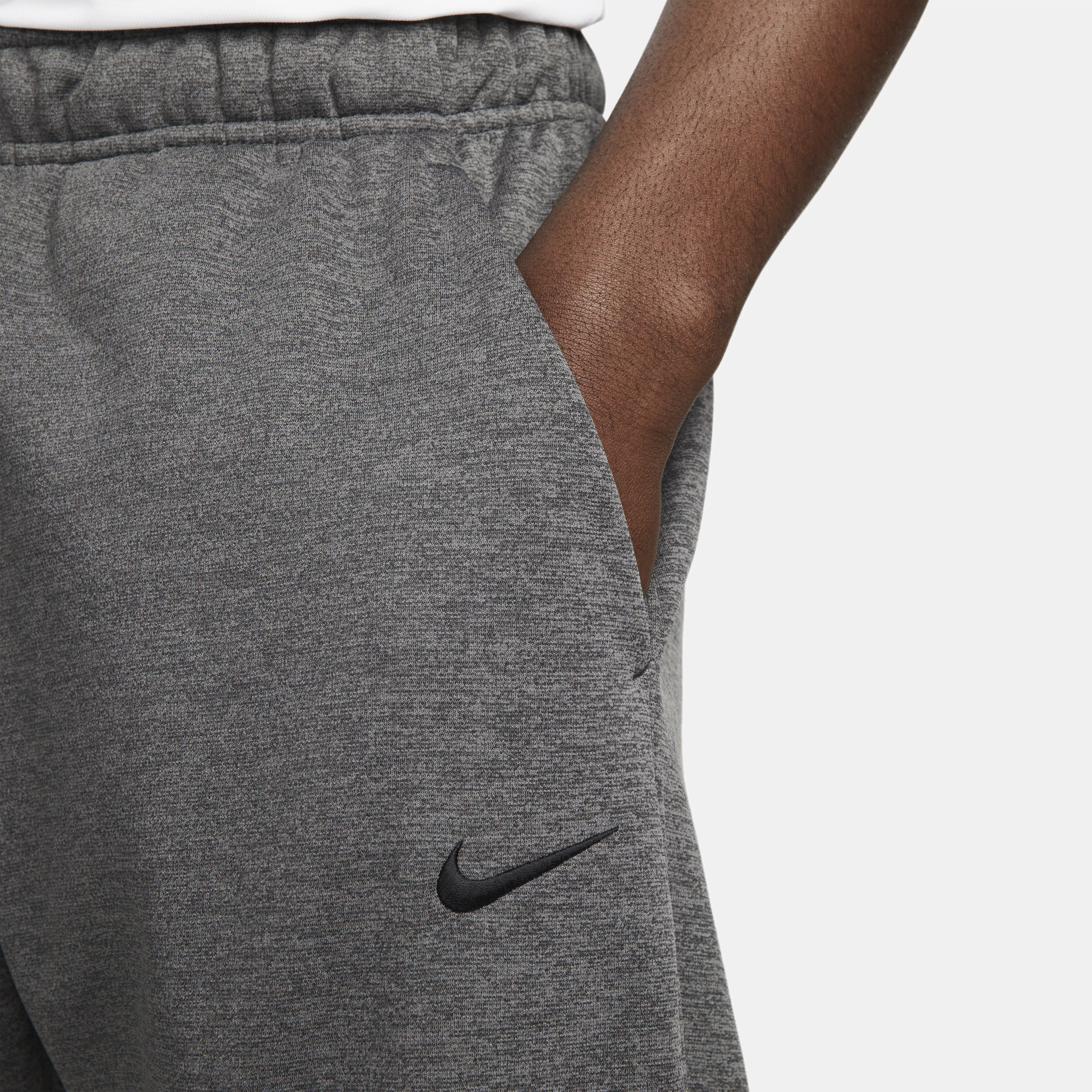 Pantalon de fitness fuselé Therma-FIT Nike Therma pour homme - Gris