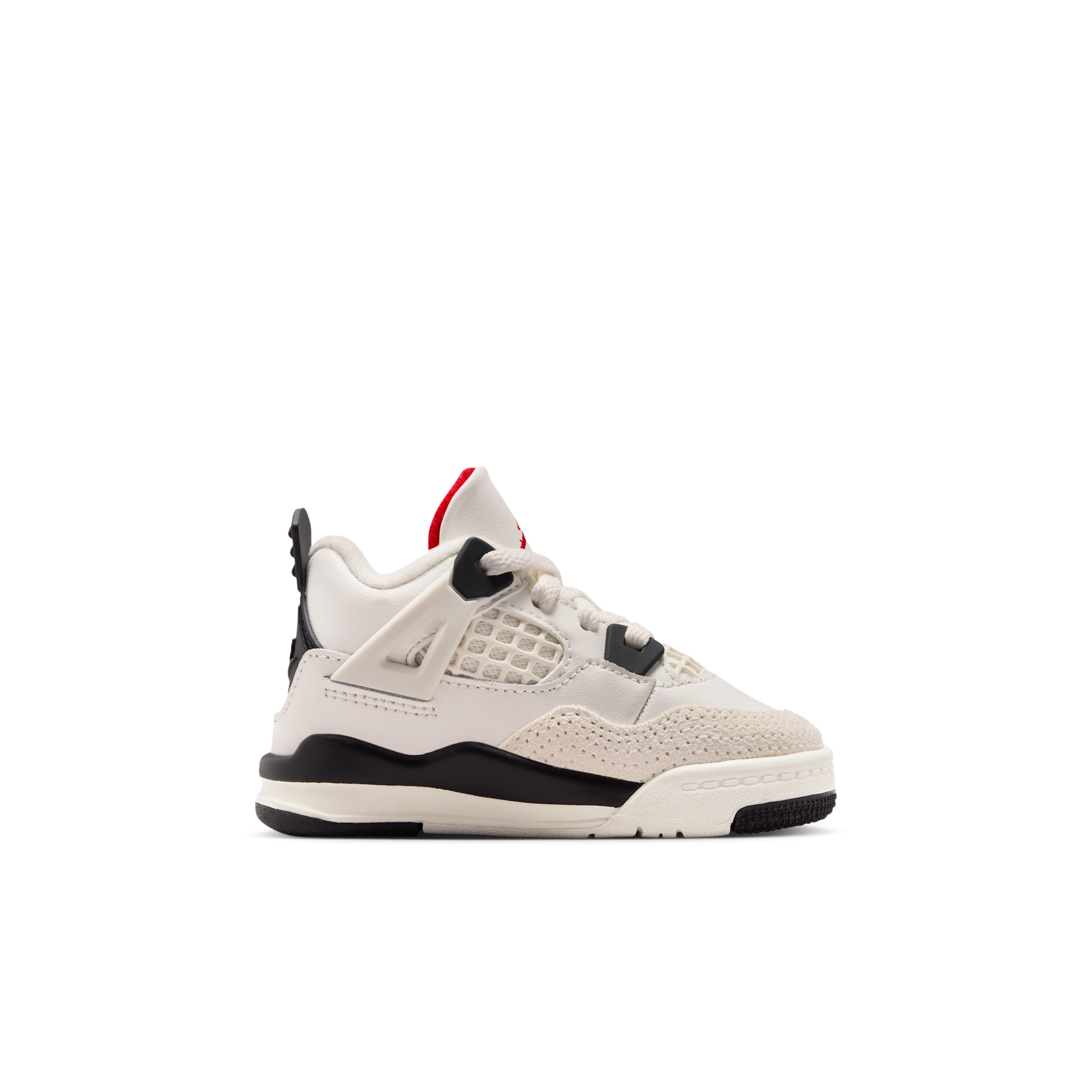 Thumbnail - Jordan 4 Retro "Flight Club" Baby-/Kleinkindschuhe - Weiß