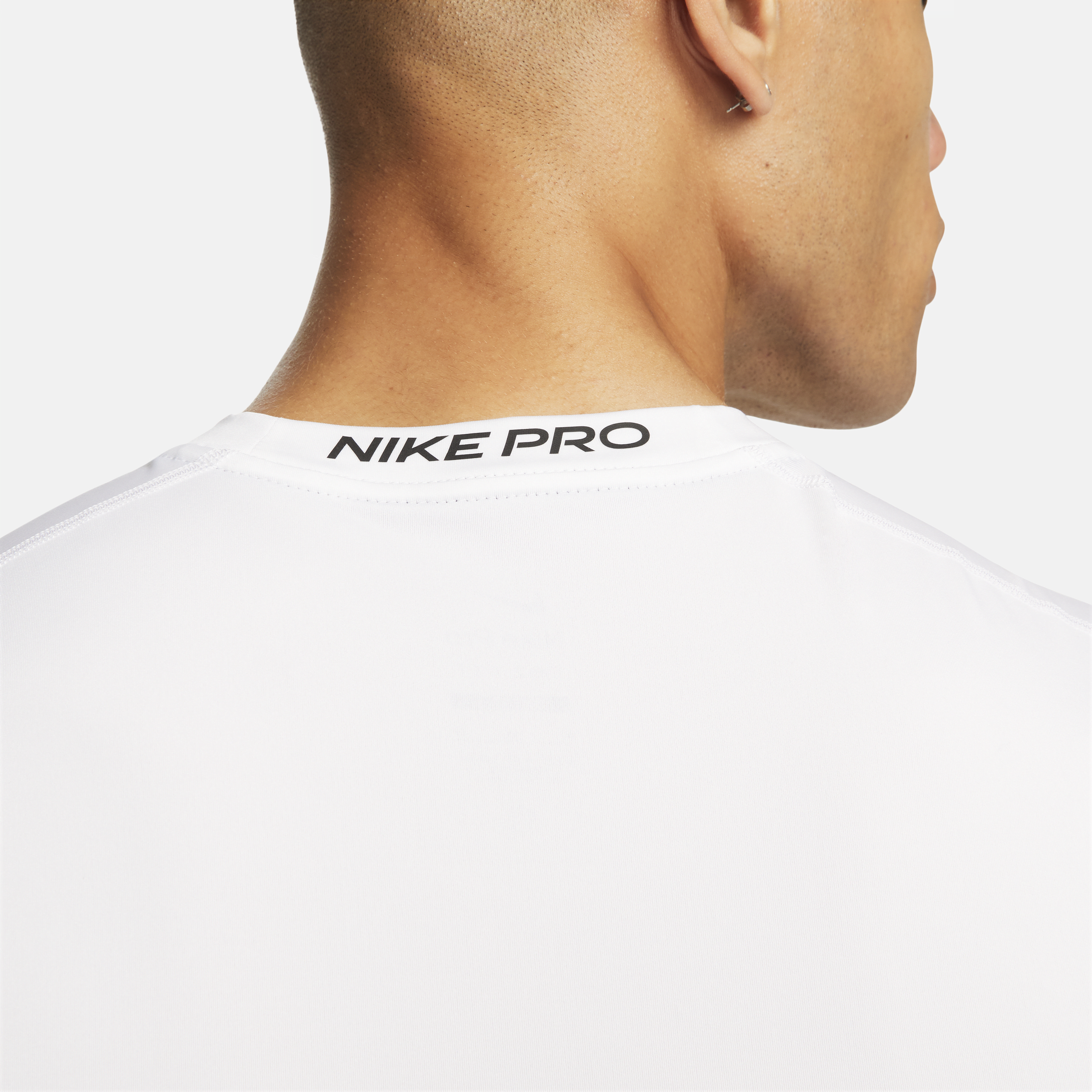 Haut de fitness ajusté sans manches Dri-FIT Nike Pro pour homme - Blanc
