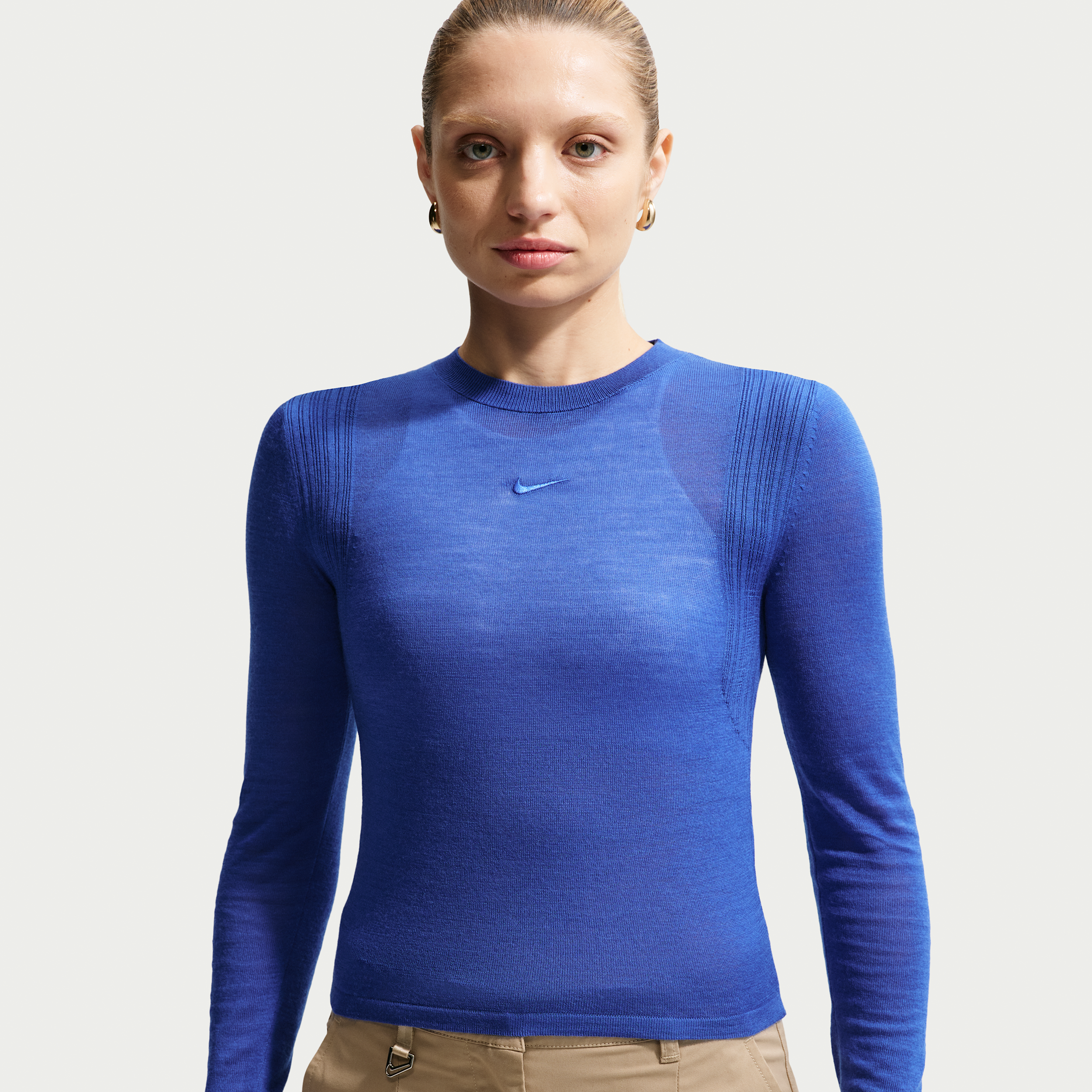 Thumbnail - Nike Airreverent Longsleeve (Damen) - Blau