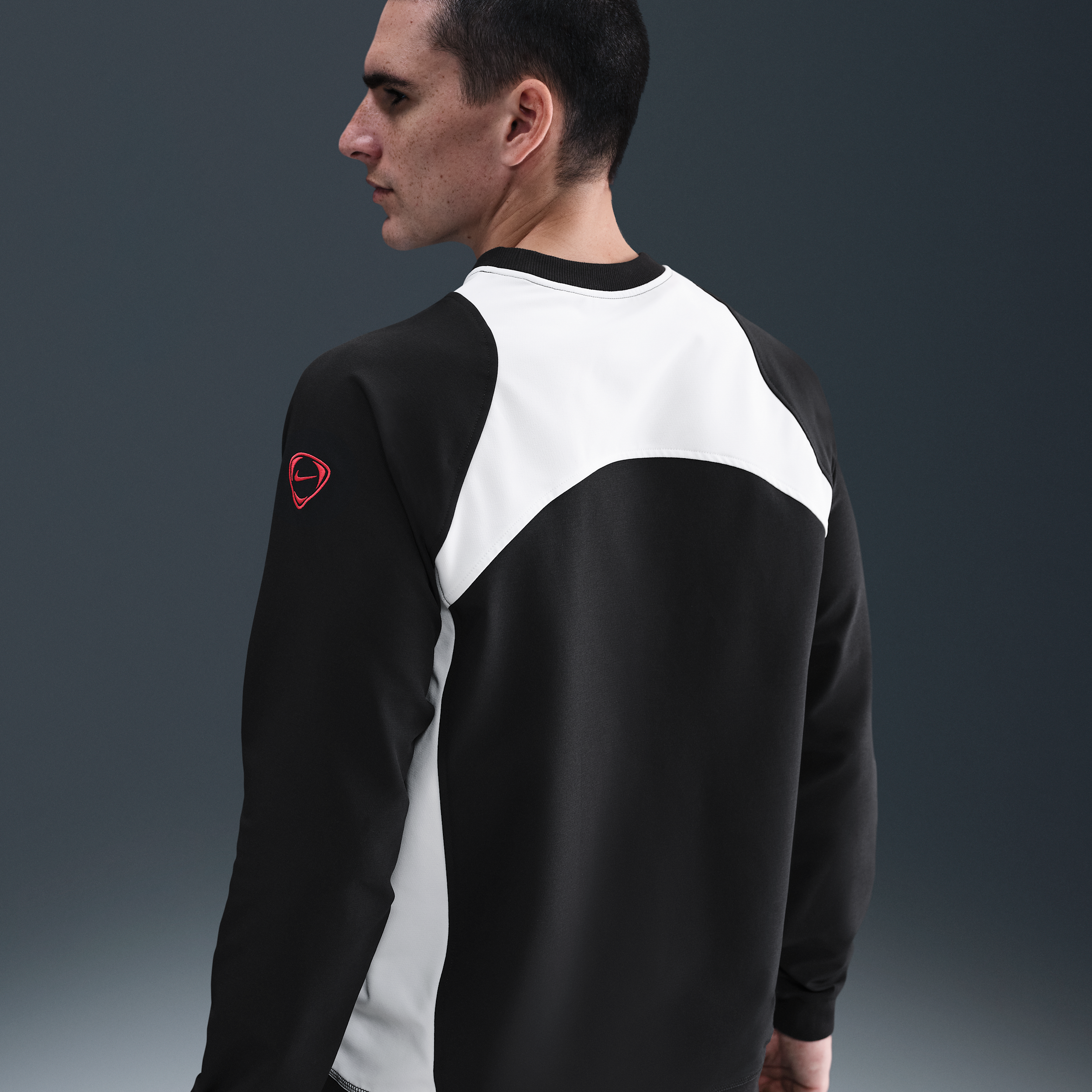 Thumbnail - Paris Saint-Germain Third Nike Total 90 Fußballoberteil mit Rundhalsausschnitt (Herren) - Schwarz