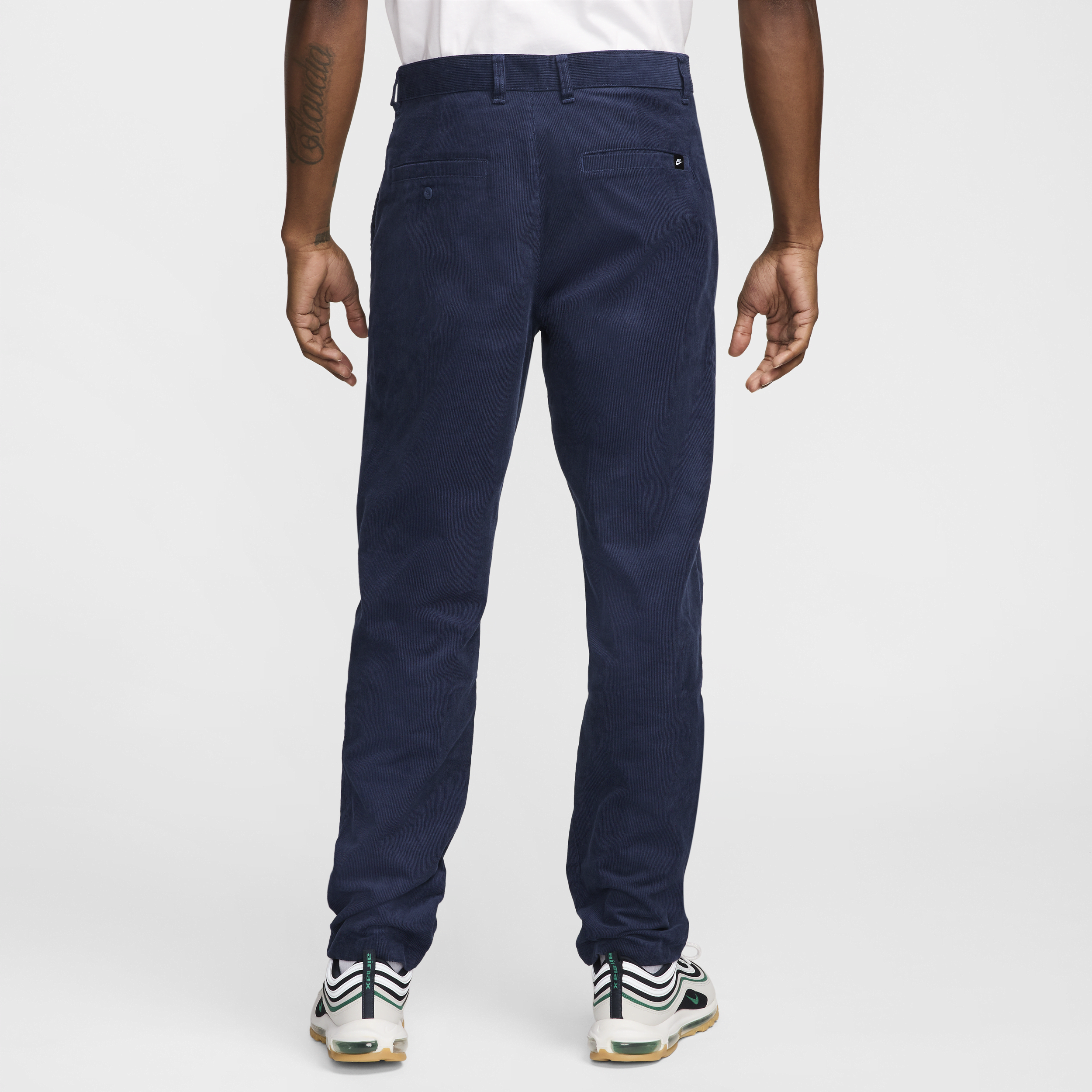 Pantalon chino en velours côtelé Nike Club pour homme - Bleu