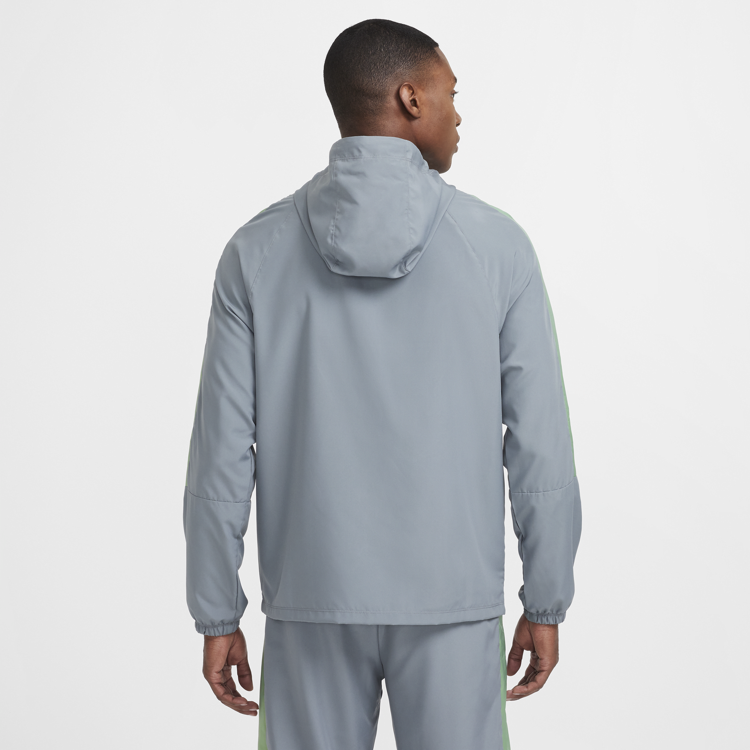 Veste de foot déperlante à capuche Nike Academy pour homme - Gris