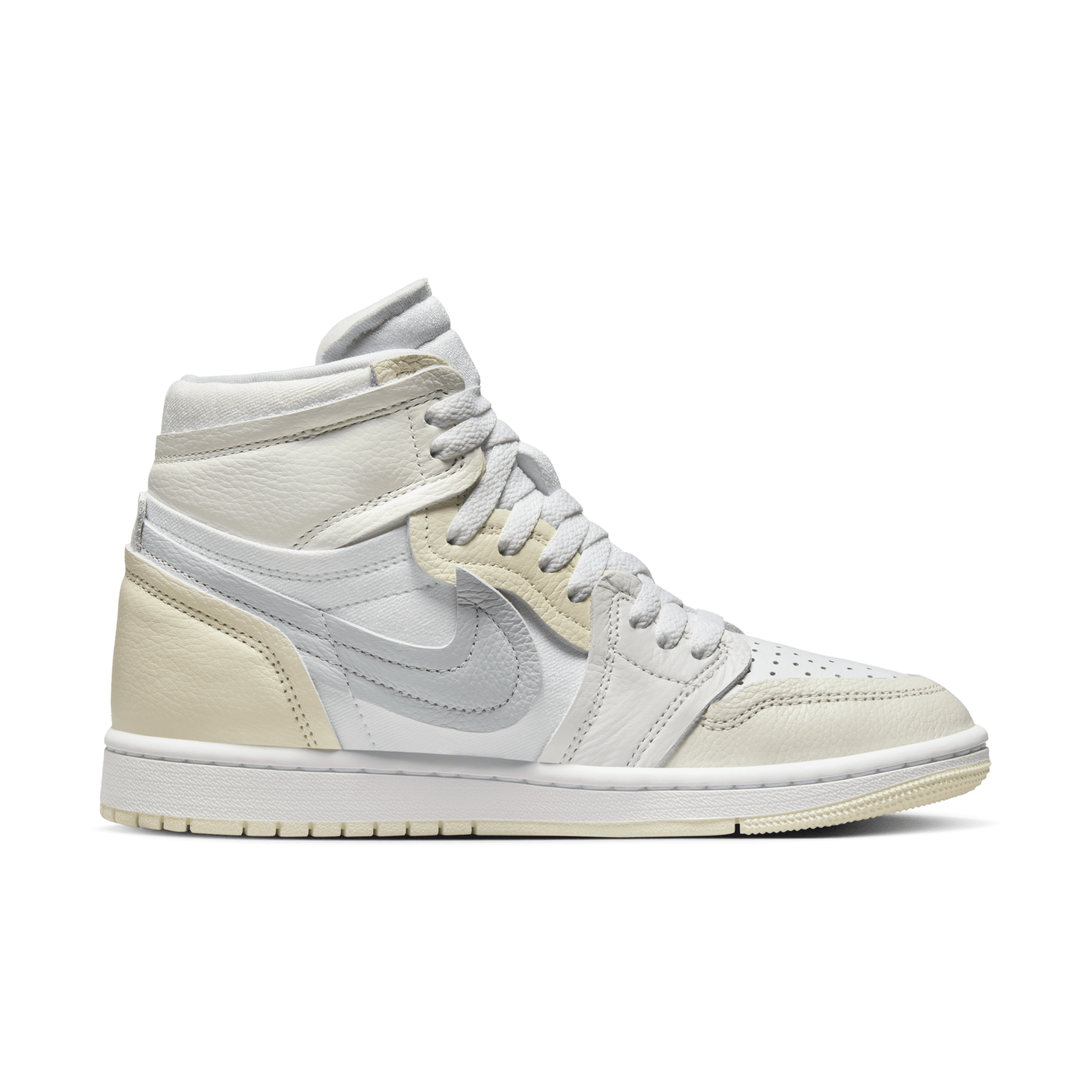 Chaussure Air Jordan 1 High Method of Make - Blanc