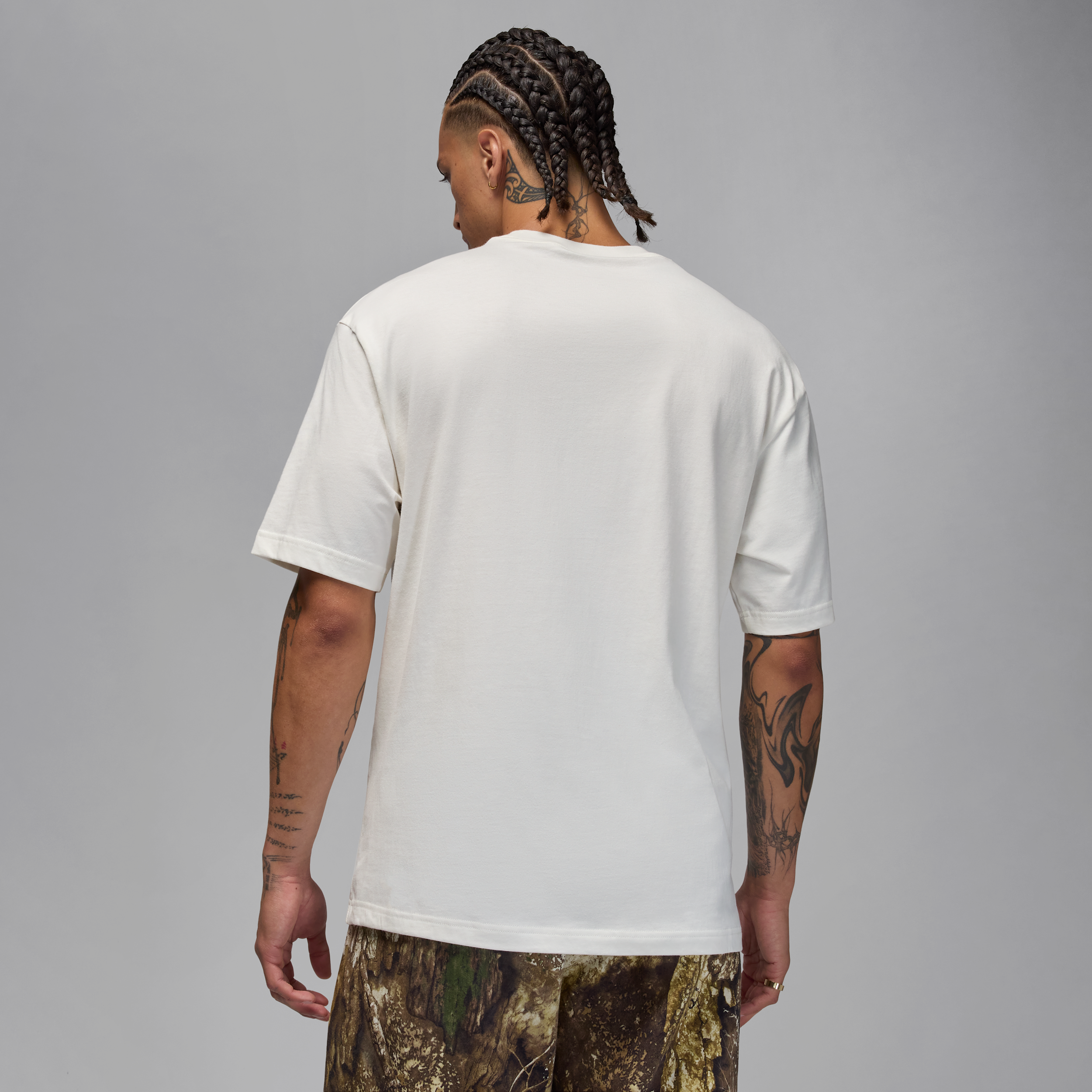 Thumbnail - Jordan Brooklyn Realtree Jumpman T-Shirt (Herren) - Weiß