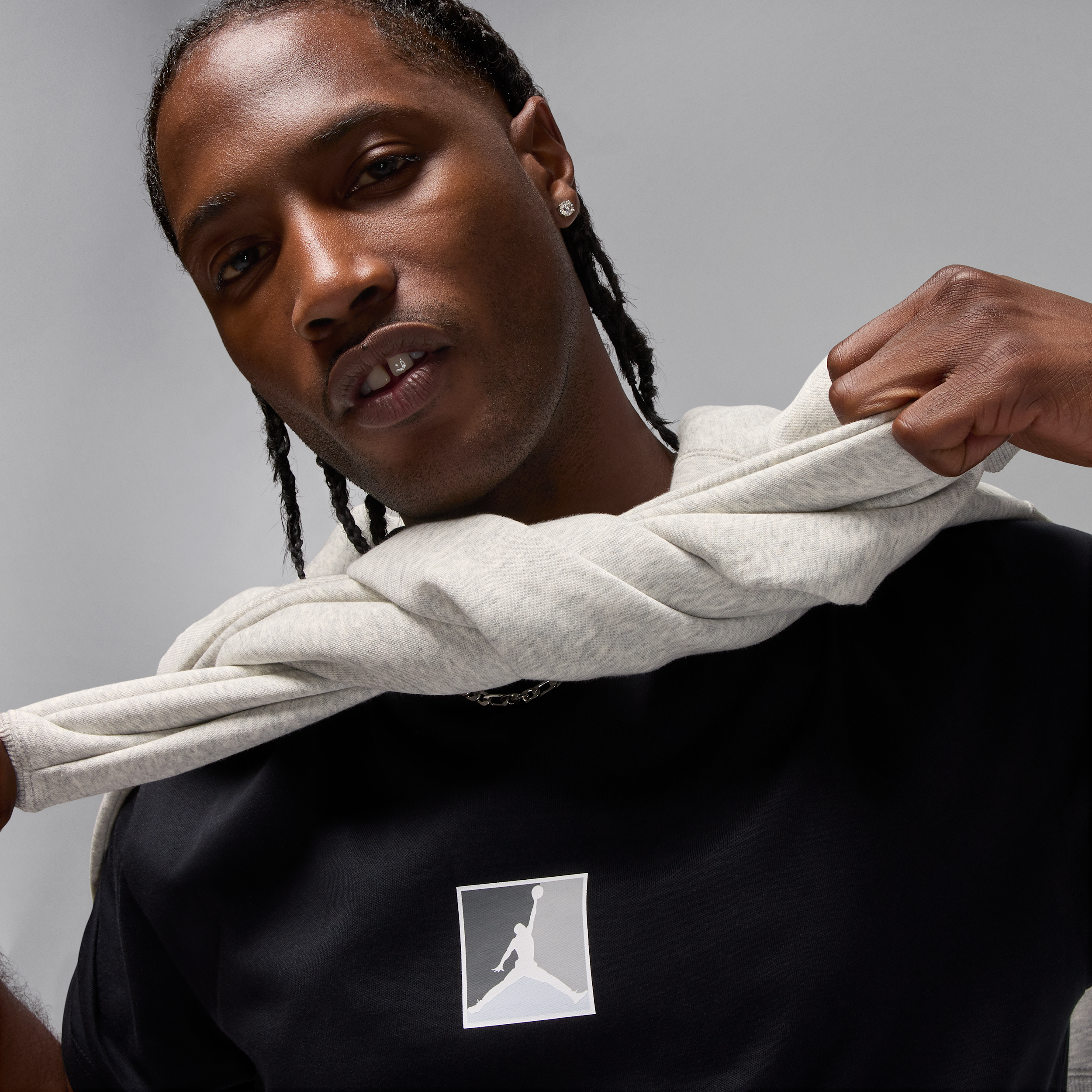 Thumbnail - Jordan Brooklyn T-Shirt (Herren) - Schwarz